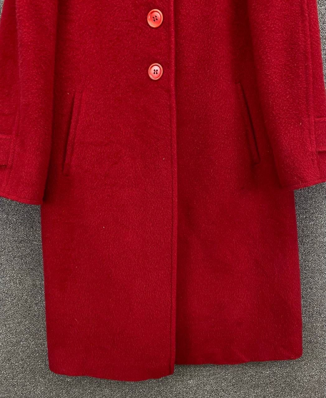 Armani Collezioni Vintage Armani Collezioni Italian Wool Coat Long Jacket Size M / US 6-8 / IT 42-44 - 7 Thumbnail