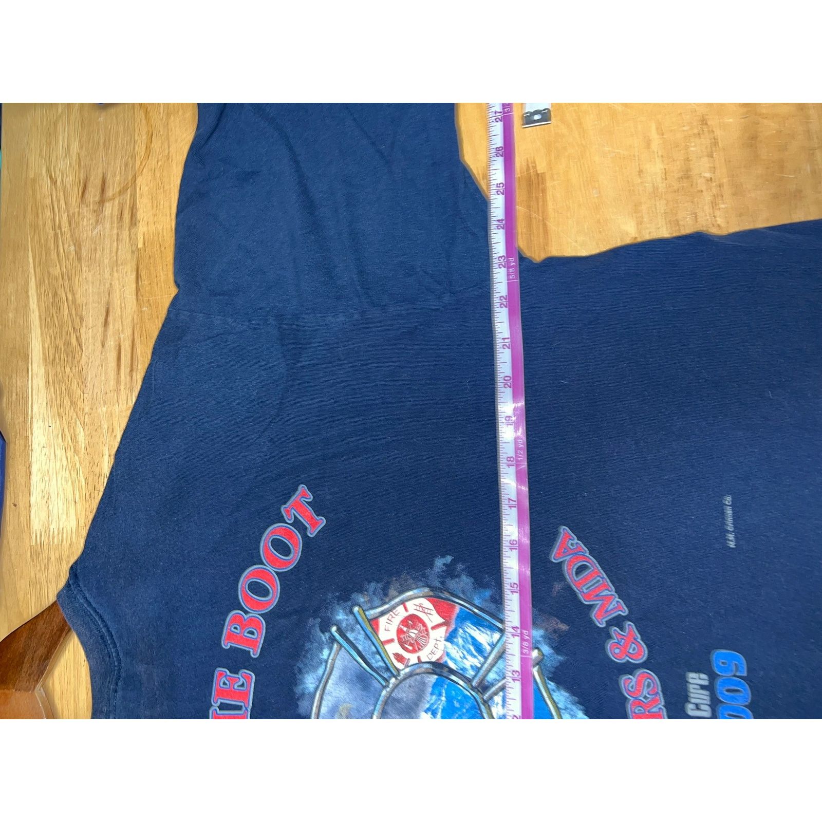 Gildan Fill The Boot Firefighter Shirt Fire Fighers & MDA Tee XL Size US XL / EU 56 / 4 - 9 Thumbnail