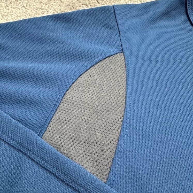 Nike Nike Long Sleeve T-Shirt Mens Medium Blue Crew Neck Athletic Tee Vintage Y2K Activewear Shirt Size US M / EU 48-50 / 2 - 4 Thumbnail