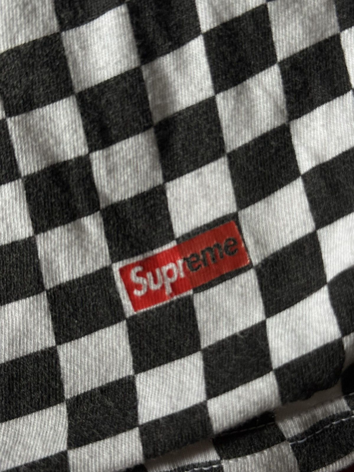 Supreme Supreme checkers t-shirt Size US L / EU 52-54 / 3 - 3 Thumbnail