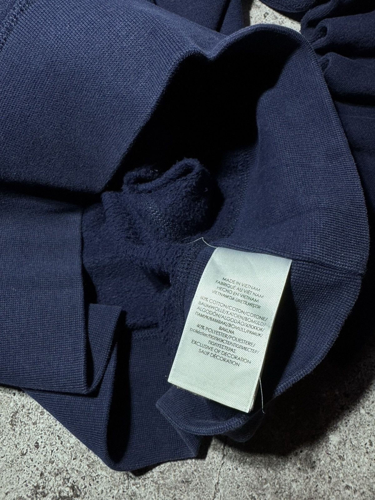 Polo Ralph Lauren Polo Ralph Lauren Vintage Blue Basic Hoodie Streetwear y2k Size US S / EU 44-46 / 1 - 10 Thumbnail