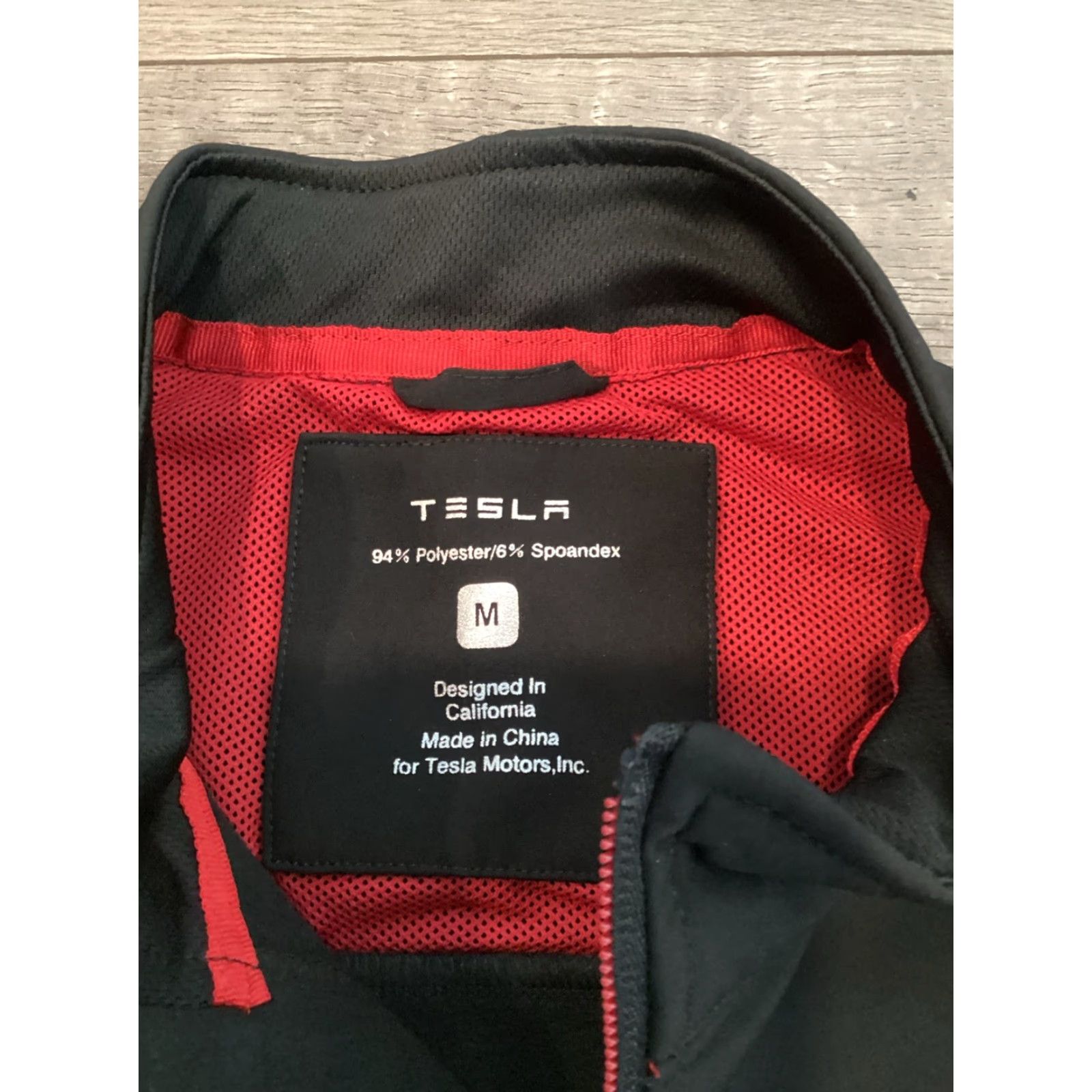 Vintage Tesla Jacket Men M Softshell Zip Fleece Lined Black Embroidered Logo Pockets Mid-Length Size US M / EU 48-50 / 2 - 7 Thumbnail