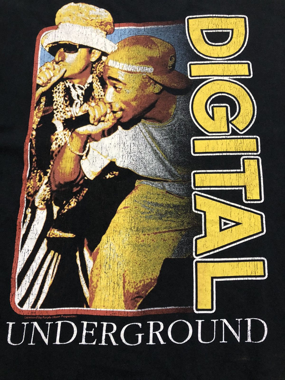 Rap Tees Digital Underground Tupac T-Shirt Size US XL / EU 56 / 4 - 3 Thumbnail