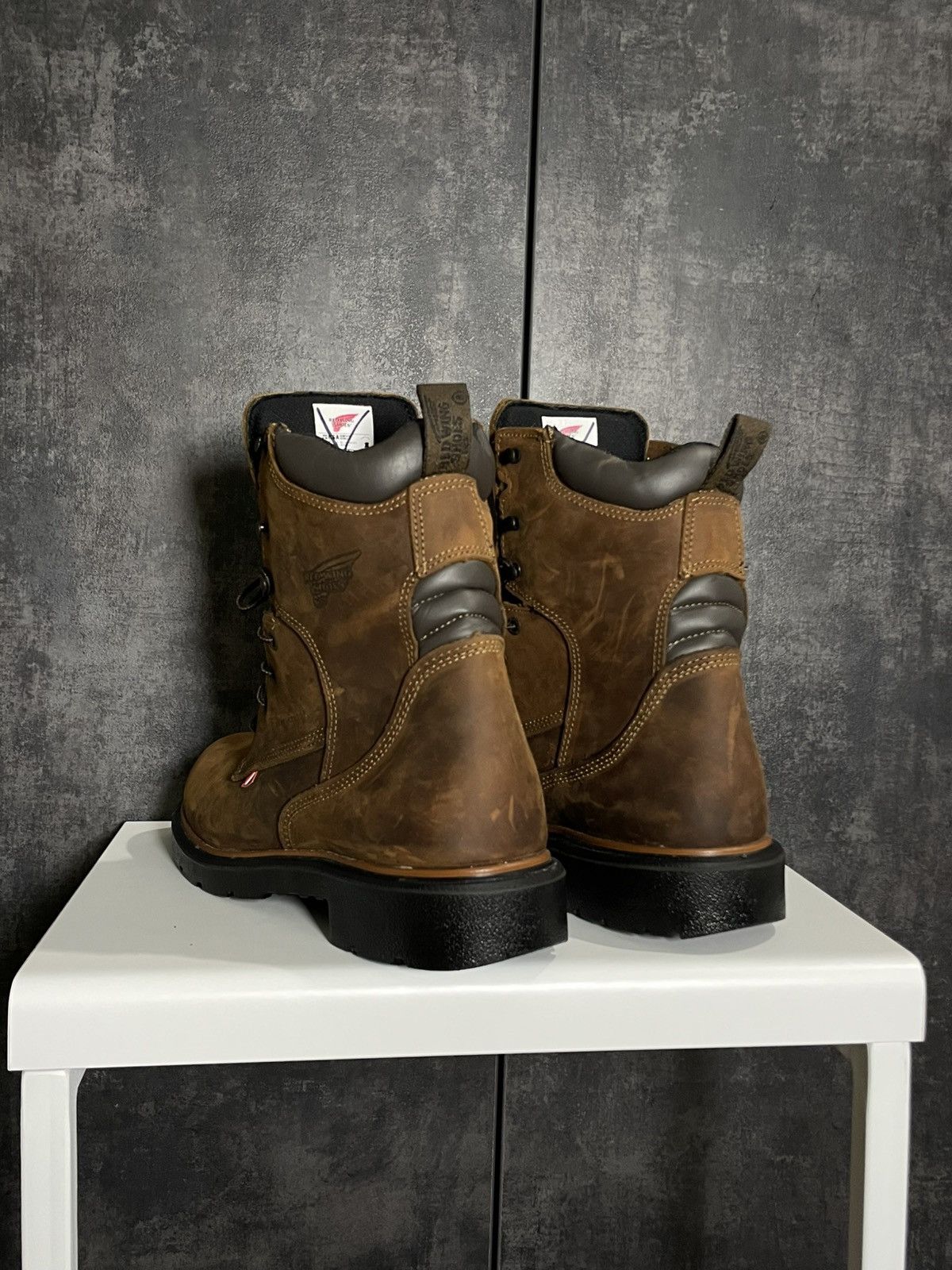 Red Wing Crazy Red Wing Shoes 400 Boots Waterproof Brown Balenciaga Size US 10.5 / EU 43-44 - 11 Thumbnail