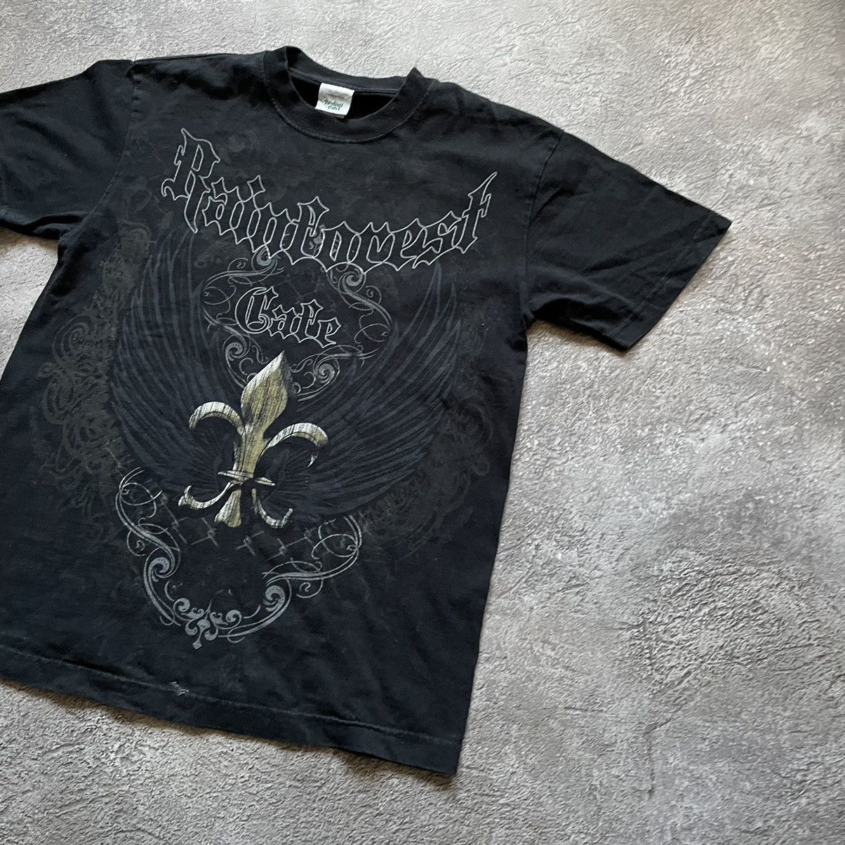 Vintage Vintage Y2K Affliction Graphic Tee Dark Streetwear Baggy M Size US M / EU 48-50 / 2 - 3 Thumbnail