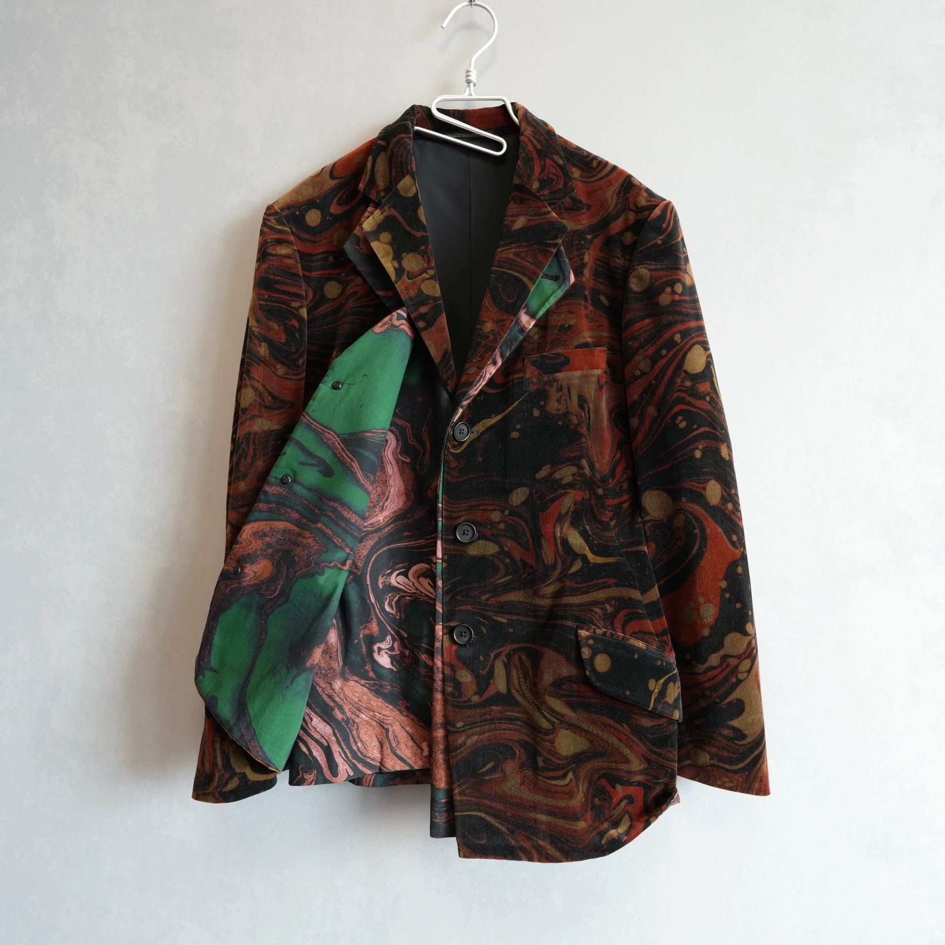 Yohji Yamamoto Yohji Yamamoto 15AW Double Velvet Jacket J49 Size 2 Size US M / EU 48-50 / 2 - 2 Thumbnail