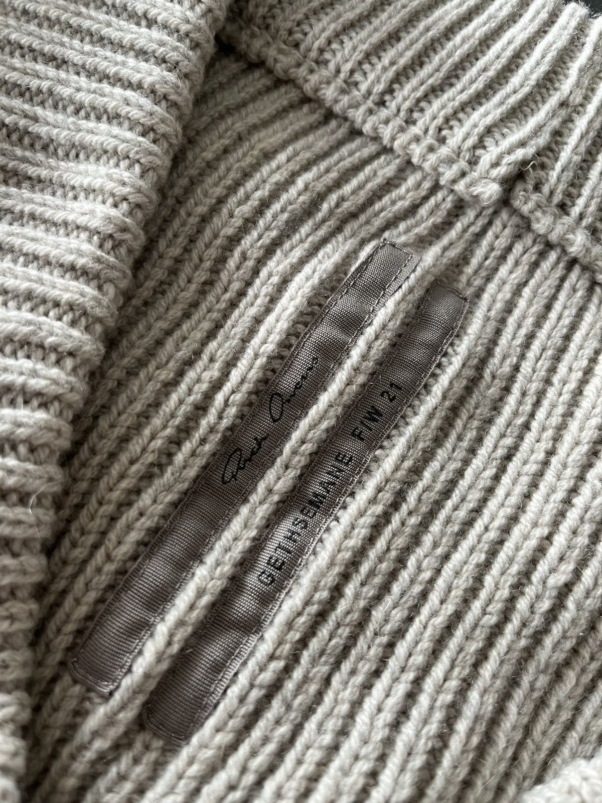 Rare Brand New Rick Owens Gethsemane FW 2021 Runway Sweater