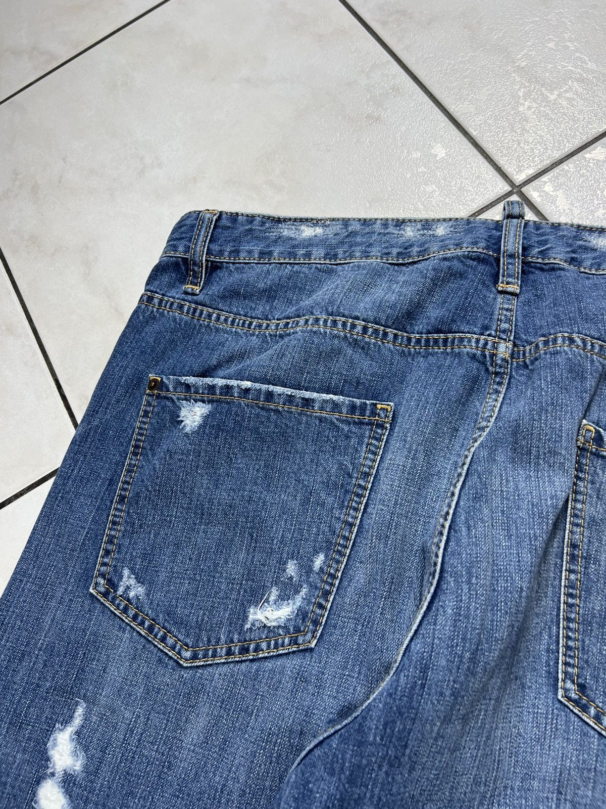 Dsquared2 Dsquared2 rider jeans ripped distressed denim pants washed Size US 36 / EU 52 - 18 Thumbnail