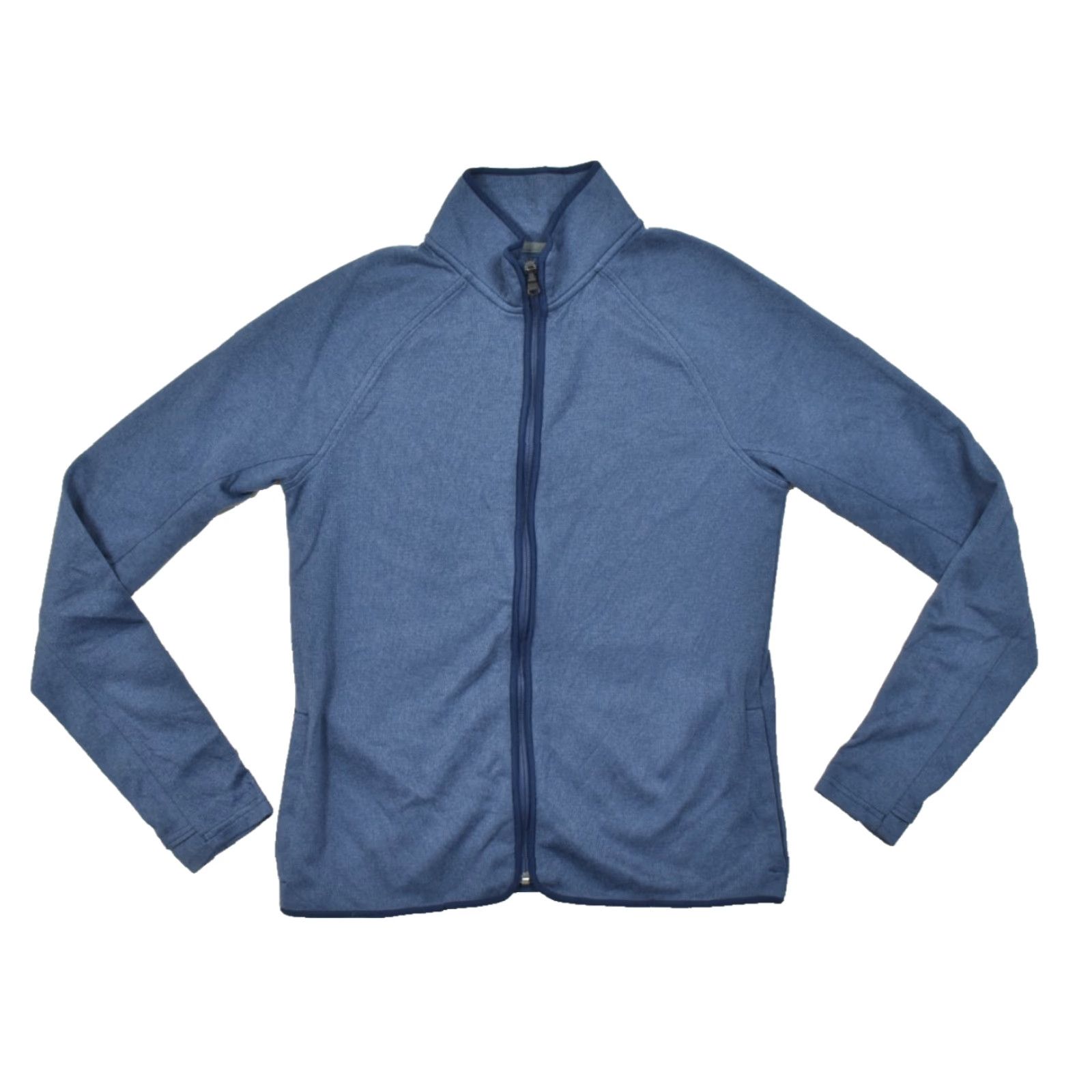Under Armour Under Armour ColdGear Men’s Blue Full Zip Fitted Jacket Fleece Mock Neck Size US M / EU 48-50 / 2 - 2 Thumbnail
