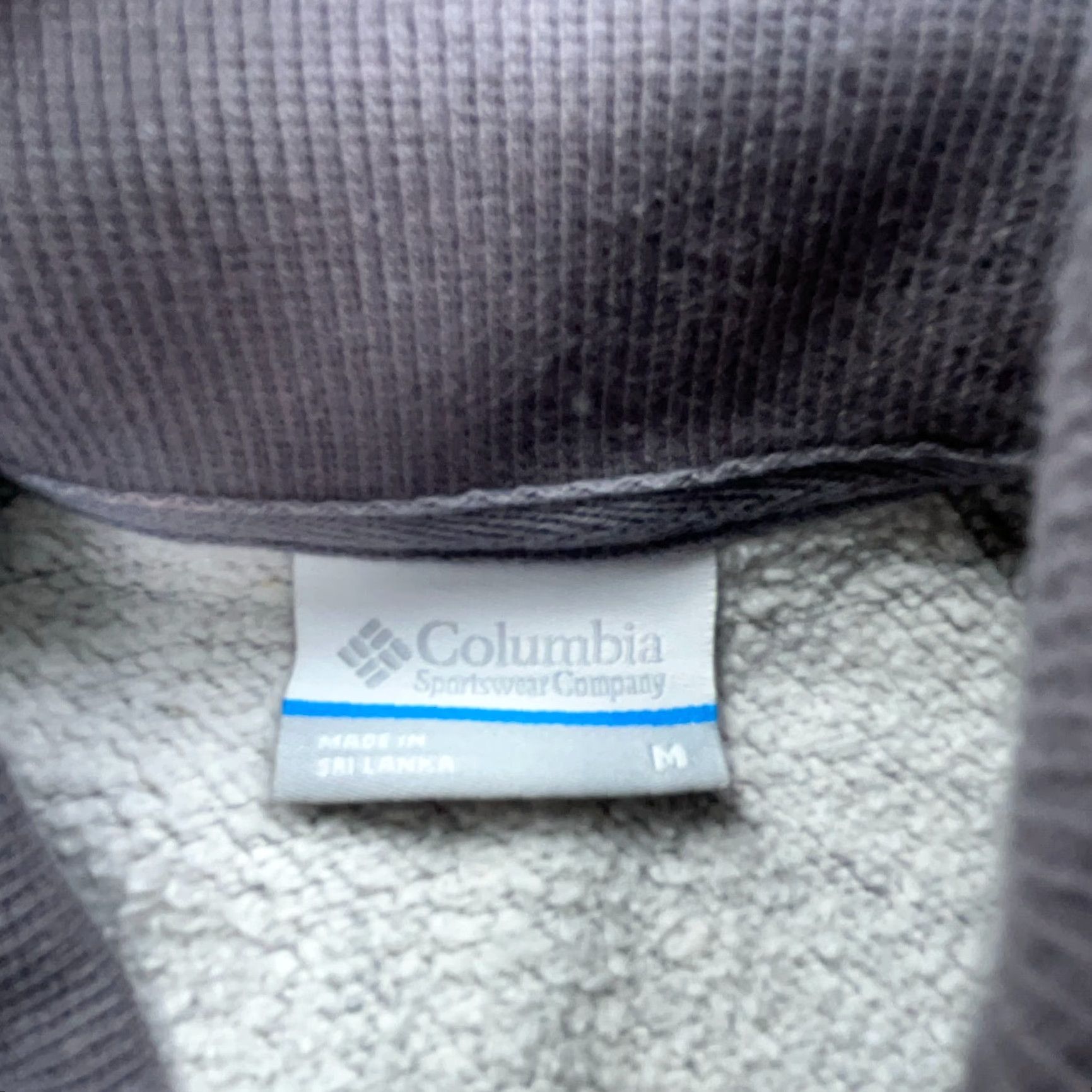 Vintage Columbia Sweatshirt Women Medium Gray Full Zip Fleece Jacket Ladies Knit Casual Activewear Modern Size M / US 6-8 / IT 42-44 - 4 Thumbnail