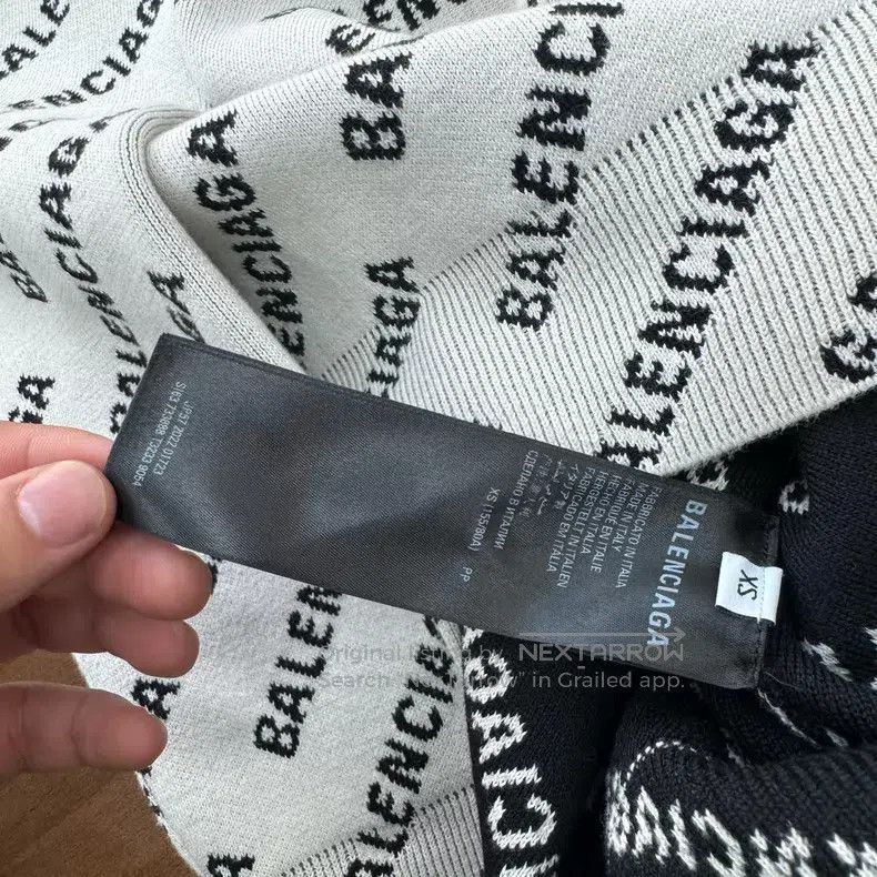 Balenciaga Balenciaga Fully Printed Bulletproof Knit Top Size US XS / EU 42 / 0 - 3 Thumbnail