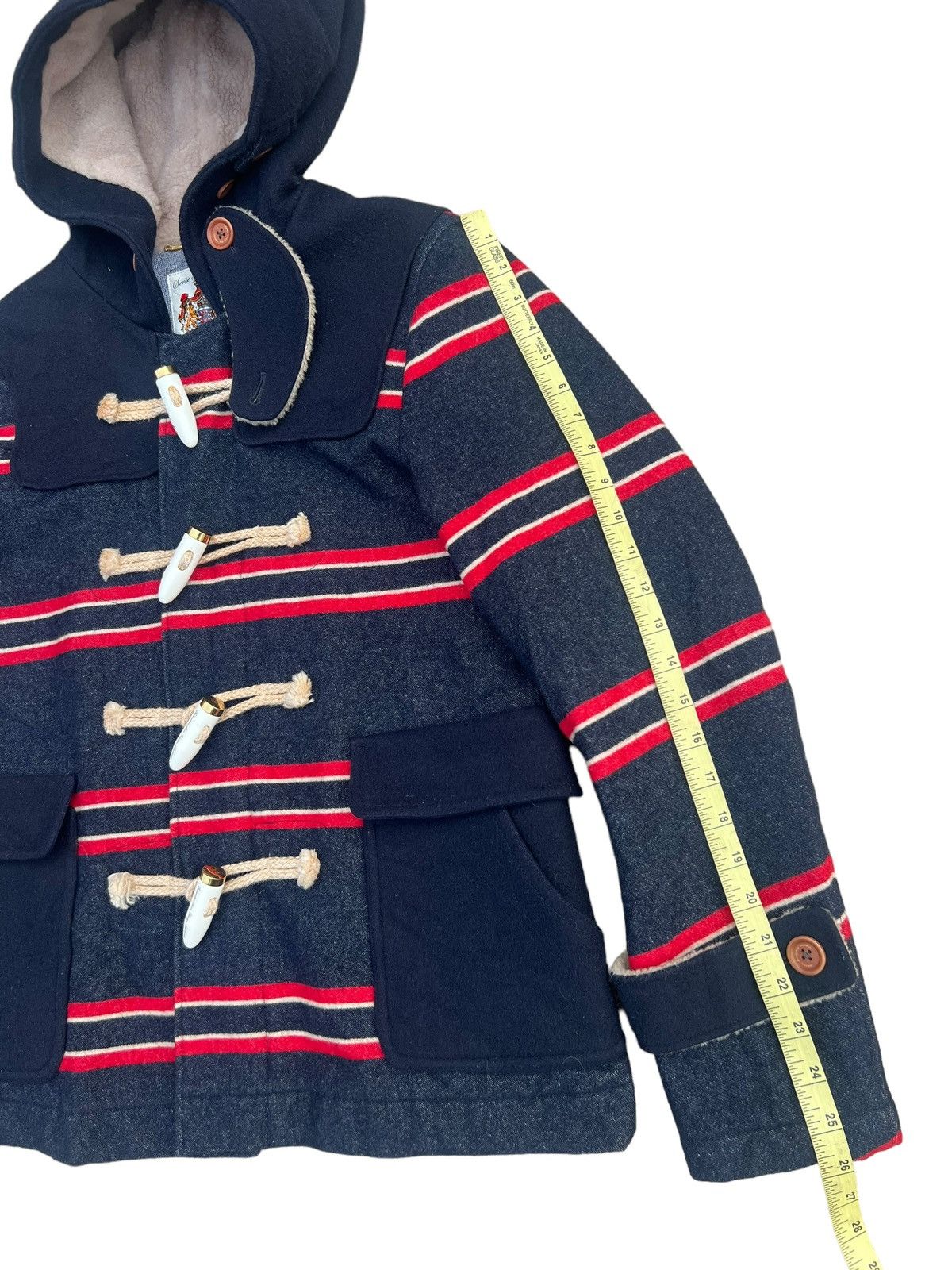 Bajra Education From Young Machines Border Striped Hoodie Jacket Size US M / EU 48-50 / 2 - 3 Thumbnail