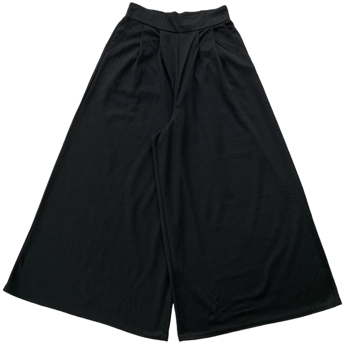 image of Vintage x Yohji Yamamoto Me Jane Pleated Wide Pants in Black, Men's (Size 30)