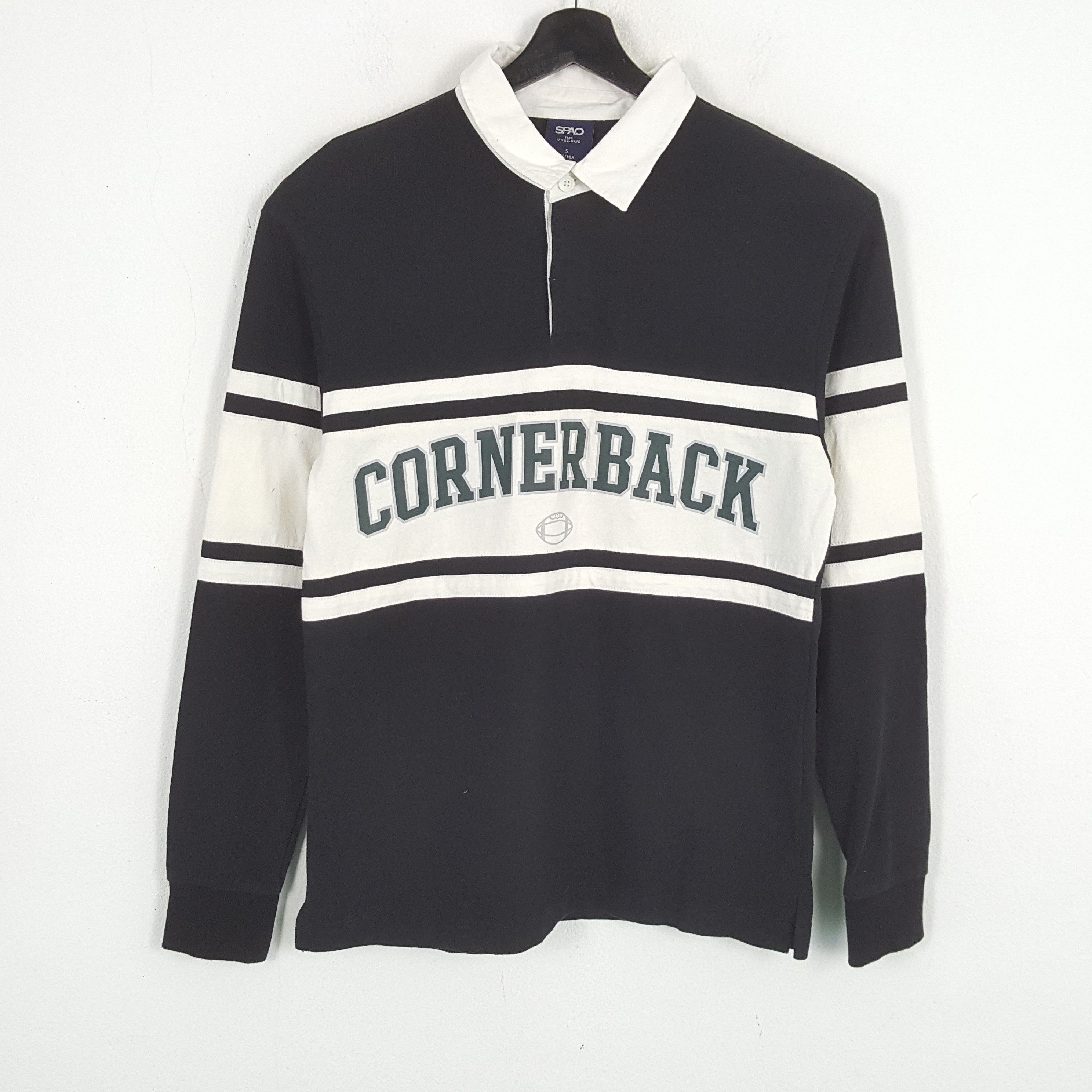 NFL × Vintage CORNERBACK American Sports Style Polos Size US S / EU 44-46 / 1 - 1 Thumbnail
