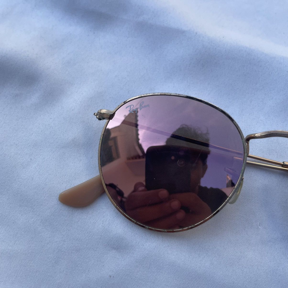 RayBan Ray-Ban Round Metal RB3447 Sunglasses Classic Size ONE SIZE - 8 Thumbnail