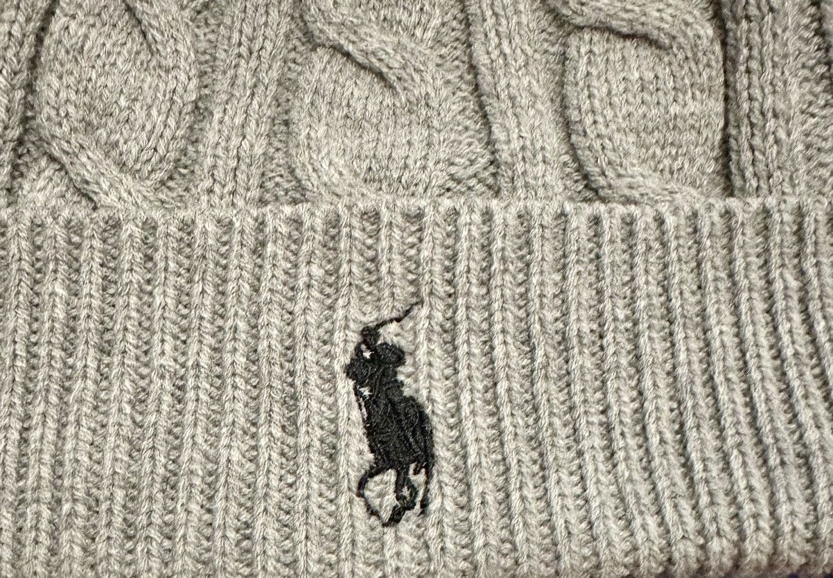 Polo Ralph Lauren × Ralph Lauren Ralph Lauren Cable Knit Beanie Size ONE SIZE - 3 Thumbnail