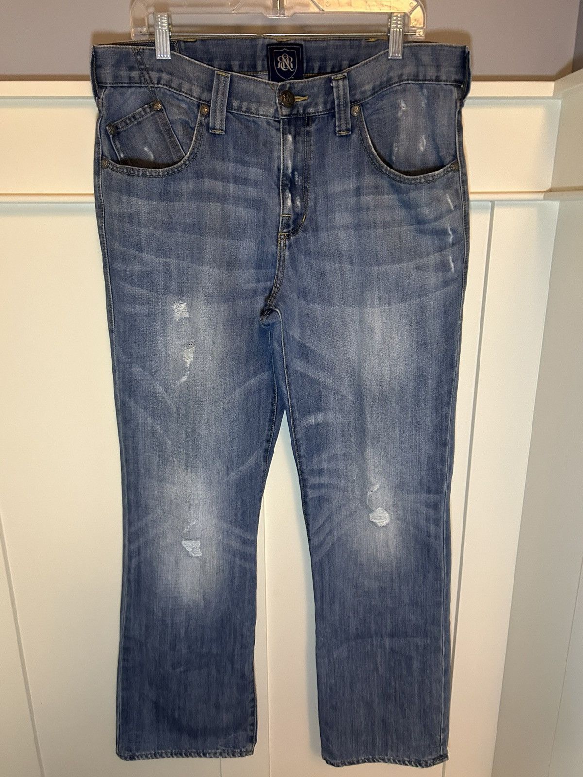 Rock & Republic Vintage Rock & Republic baggy straight leg jeans Size US 36 / EU 52 - 2 Thumbnail