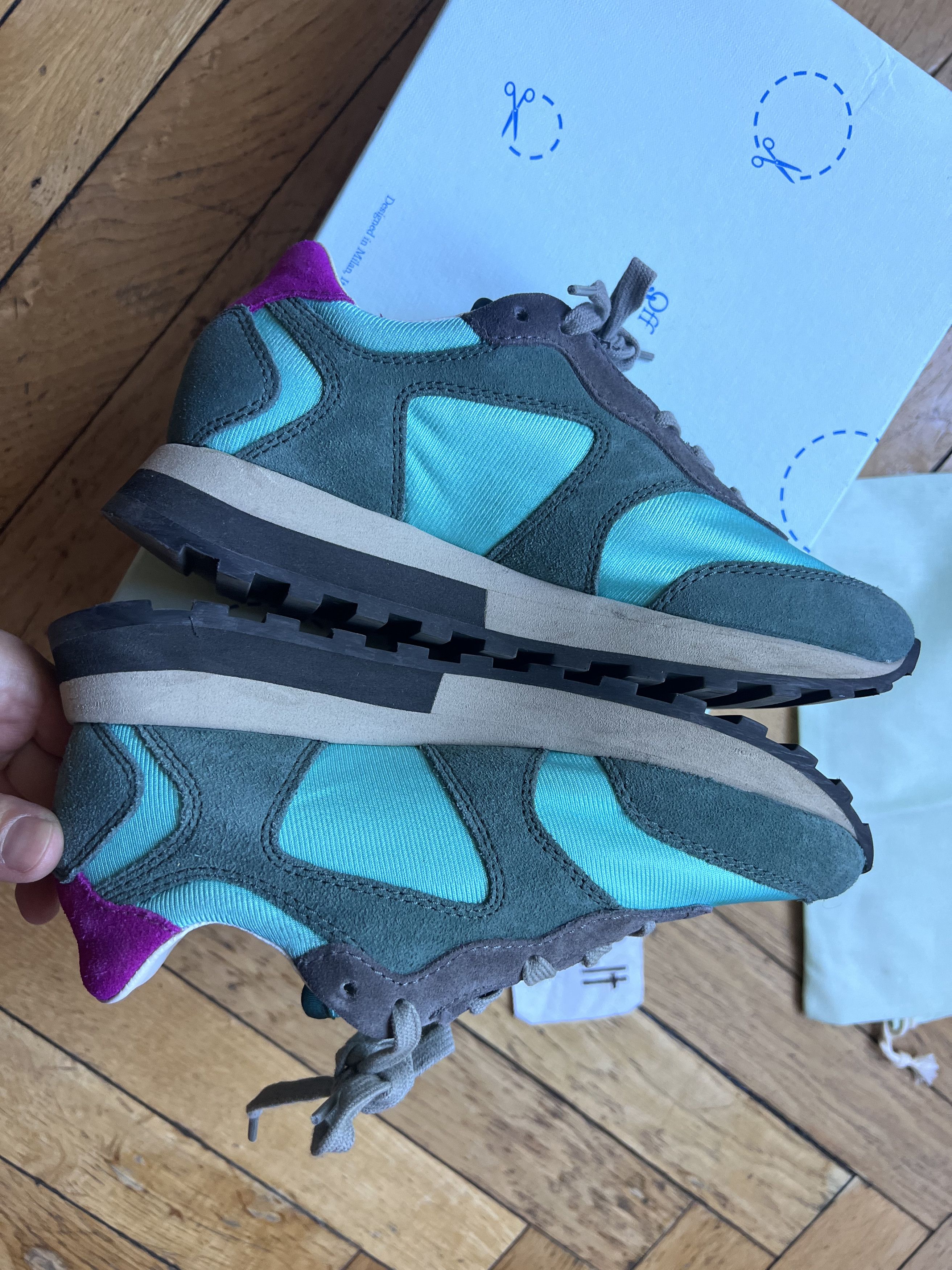 Off-White Off-White low runner / Virgil Era, Made in Italy | Sz37 Size US 7 / IT 37 - 9 Thumbnail