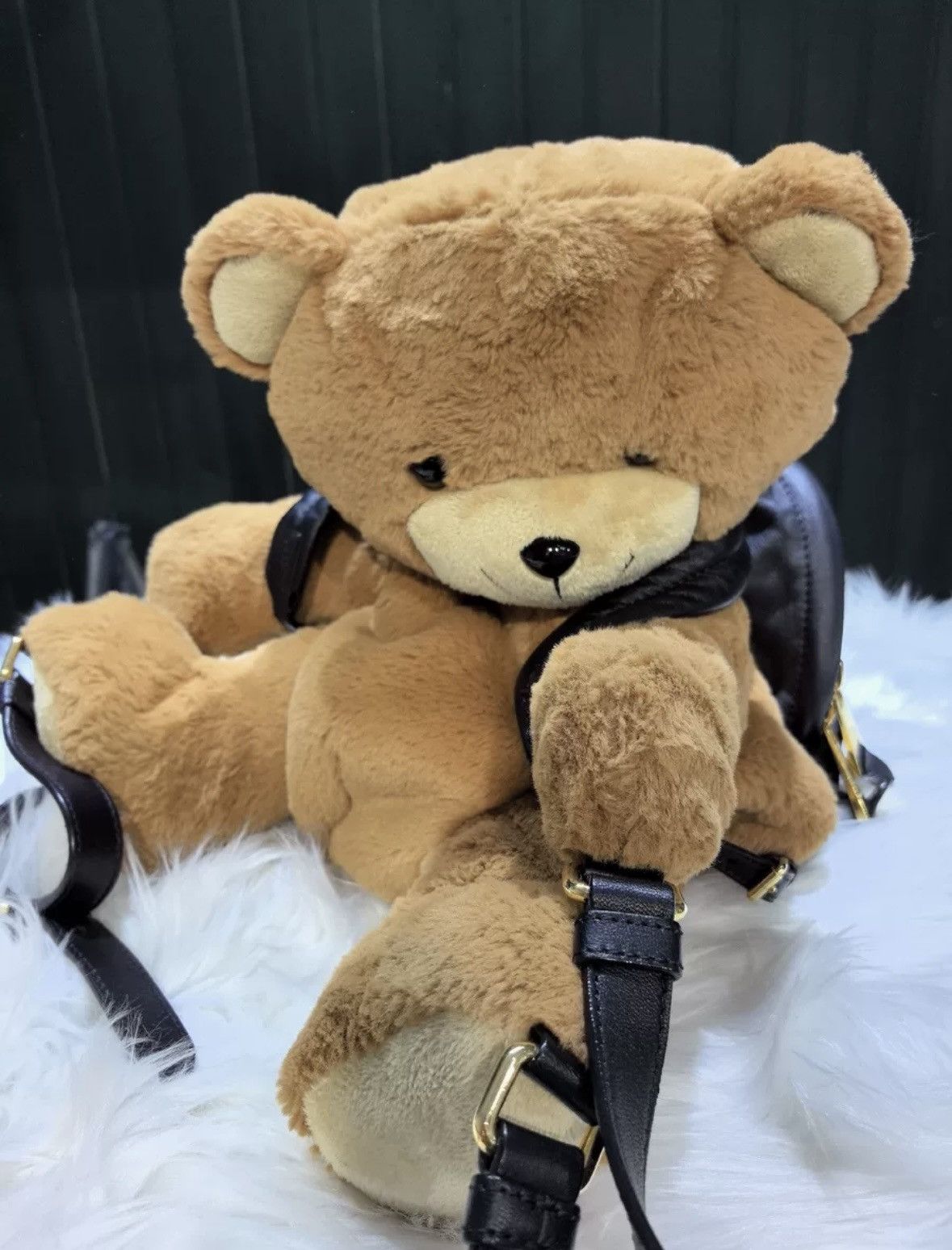 Moschino Moschino bear backpack Size ONE SIZE - 4 Thumbnail