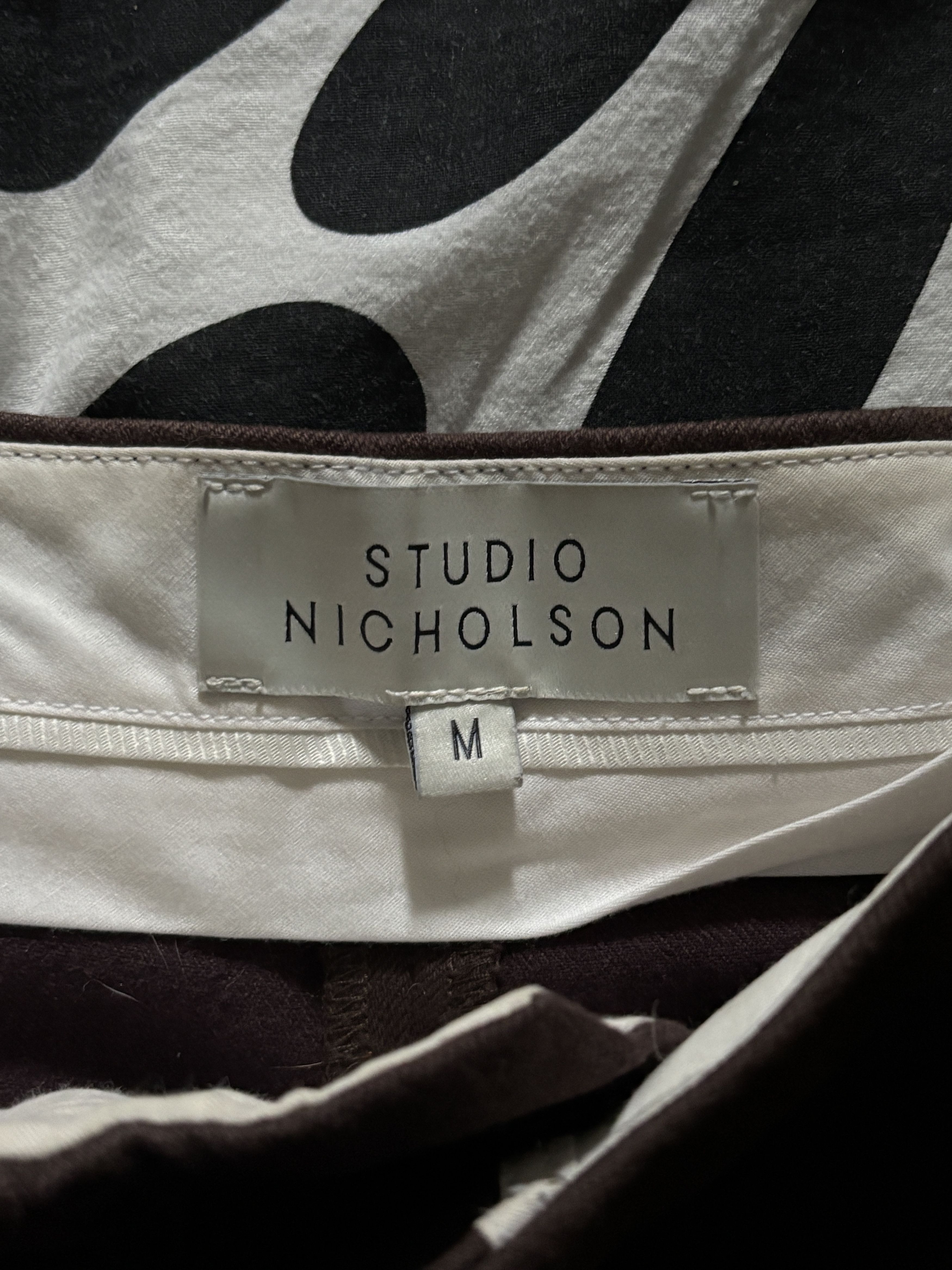 Studio Nicholson Studio Nicholson Boss Wool Twill Pant M Size US 32 / EU 48 - 3 Thumbnail