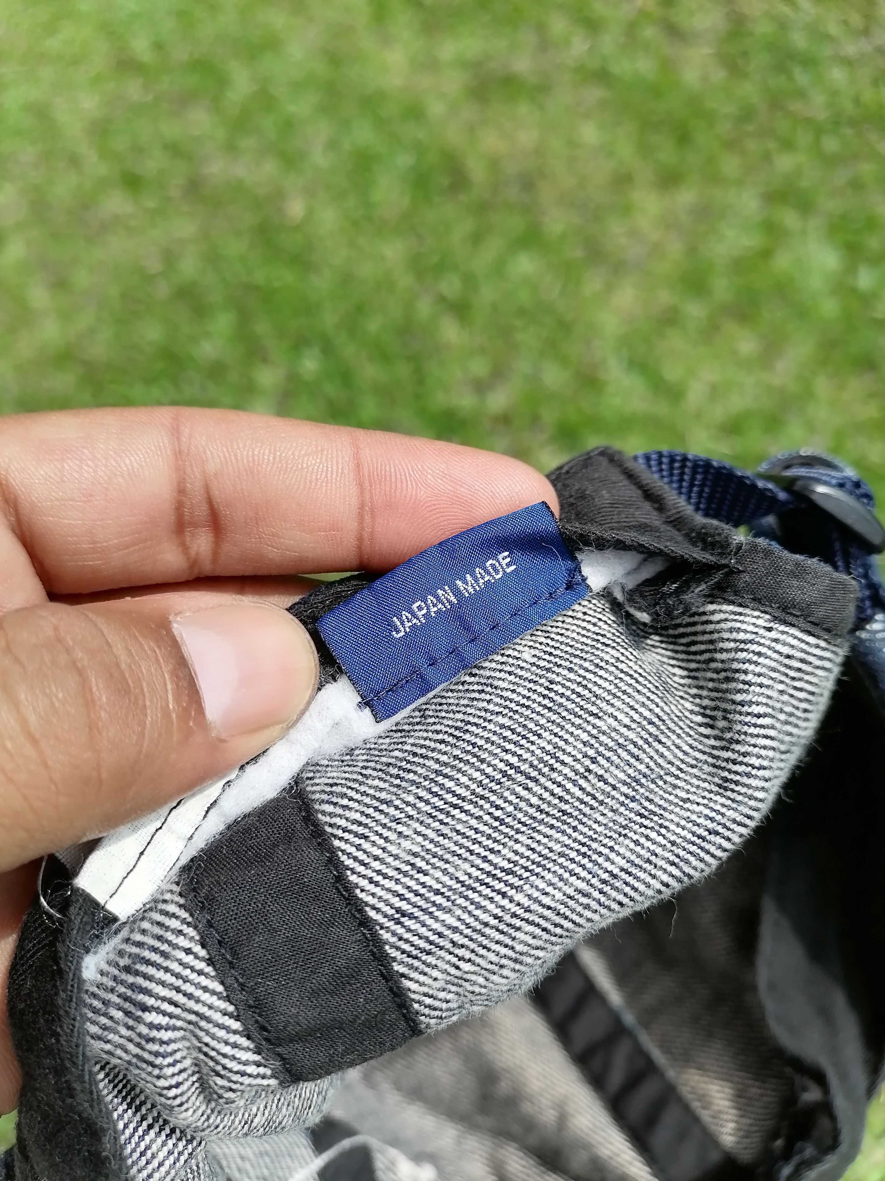 Indigo × Japanese Brand Save Japan Made Indigo Dyed Denim Cap Size ONE SIZE - 7 Thumbnail