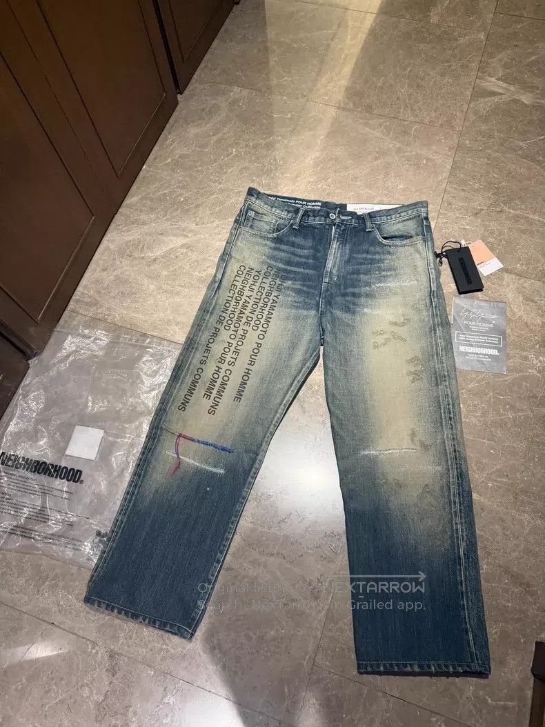 Neighborhood Neighborhood size L Denim Pants Size US 27 - 1 Thumbnail