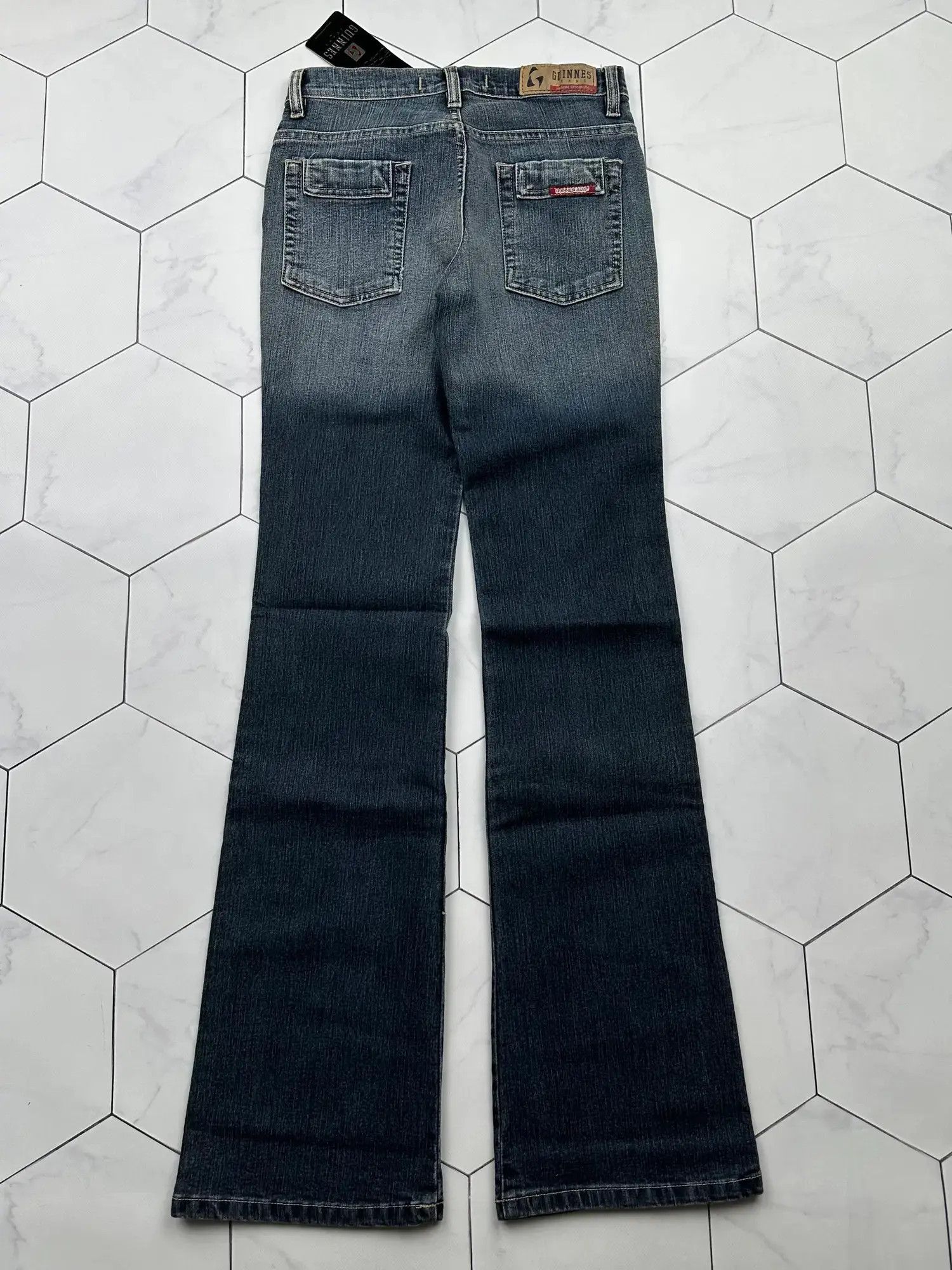 Japanese Brand Vintage Flare Jeans (B531)E2 Size 27" / US 4 / IT 40 - 4 Thumbnail