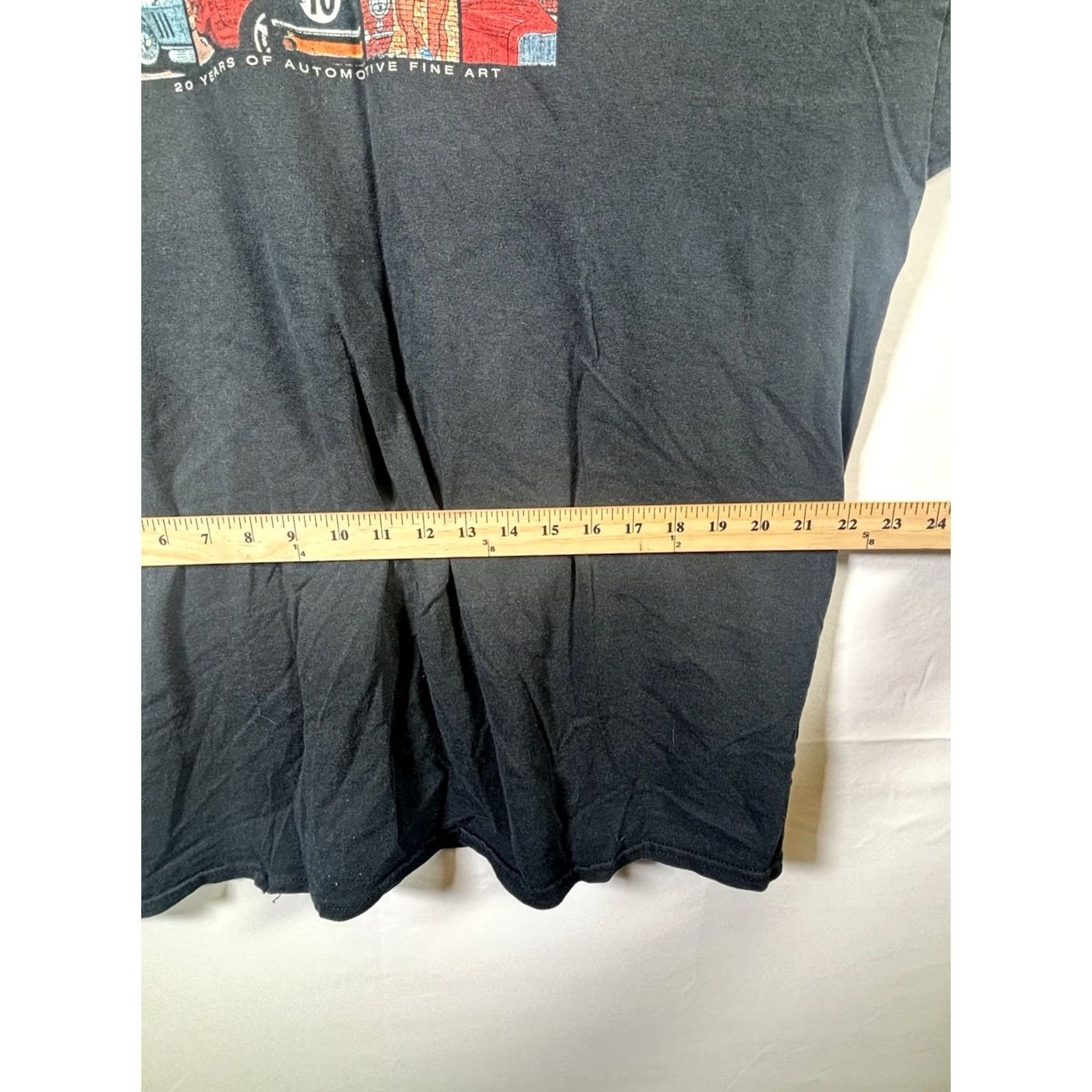 Gildan VINTAGE Dana Forrester "20 Years of Automotive Fine Art" Men's Graphic T-Shirt 2XL Black Nike? Size US XXL / EU 58 / 5 - 5 Thumbnail
