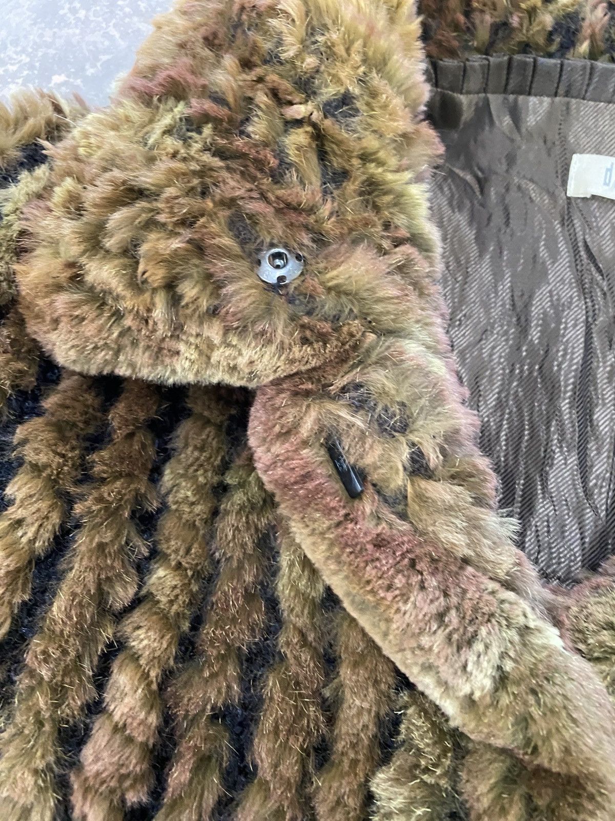 Furla VINTAGE REAL RABBIT FUR OUTERWEAR JACKET not MINK SABLE Size M / US 6-8 / IT 42-44 - 6 Thumbnail