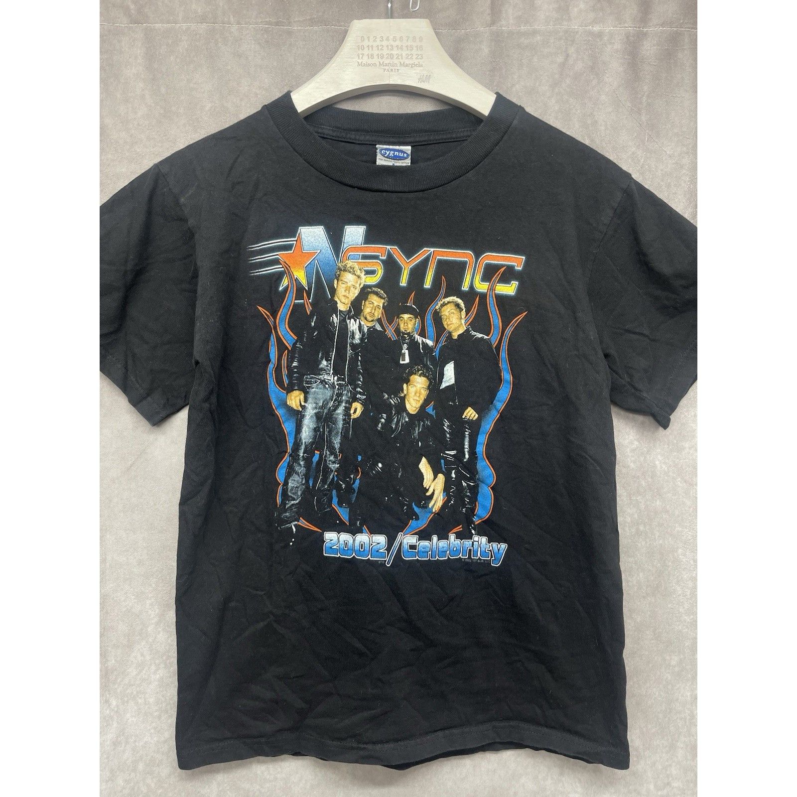 Vintage y2K 2000s NSYNC Graphic T Shirt Celebrity Tour VTG T
