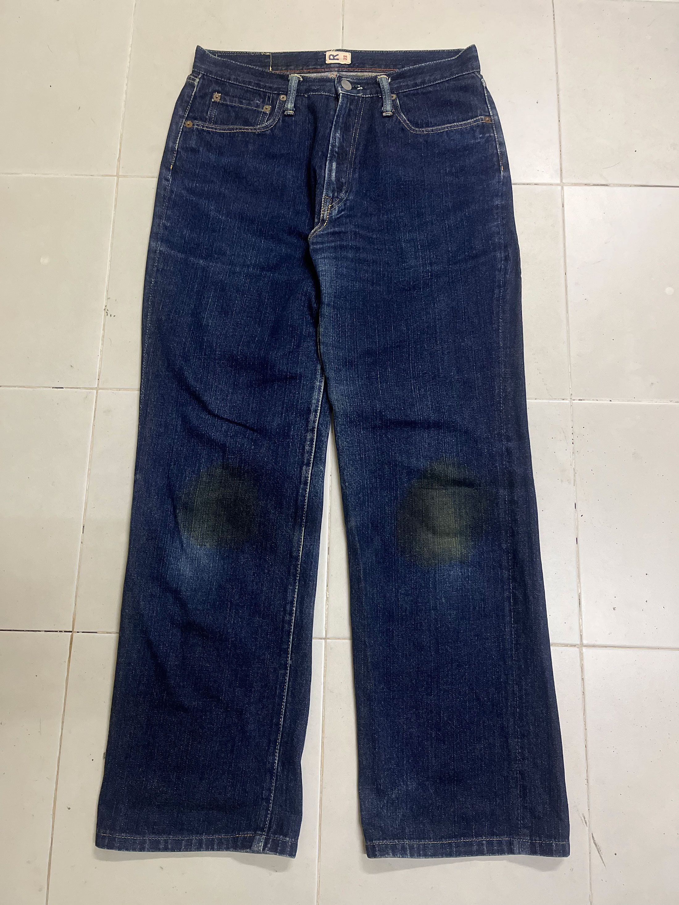 45rpm 45rpm Zipper Fly Jeans Washed Faded Orslow Kapital Styles Size US 31 - 1 Thumbnail