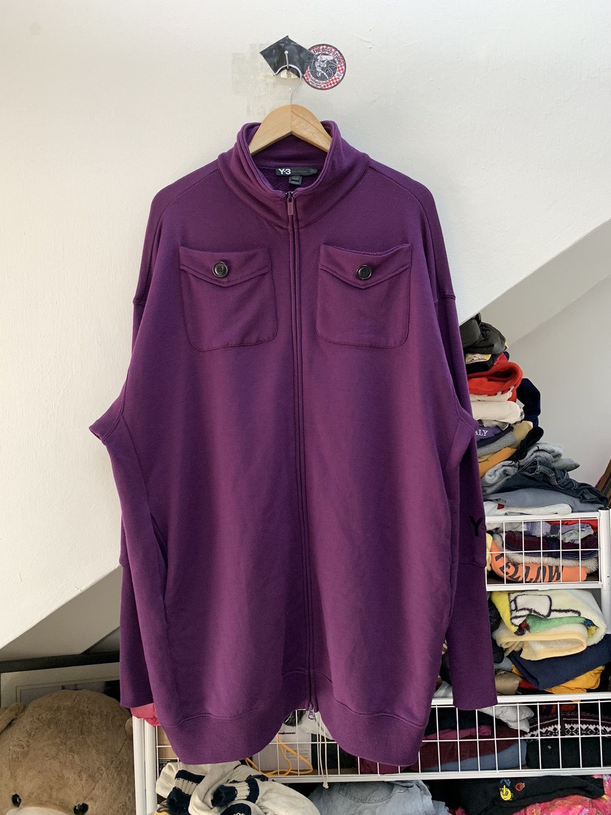 Size XL-XXL: Vintage Y-3 adidas yohji yamamoto zipper