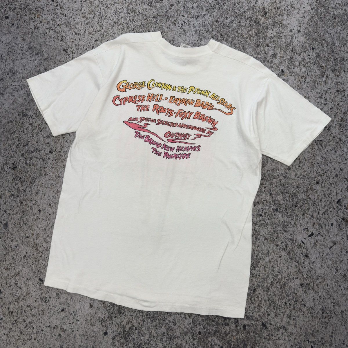 Band Tees Vintage 90s Smokin Grooves Festival Tee Rap Concert Tour Size US XL / EU 56 / 4 - 11 Thumbnail