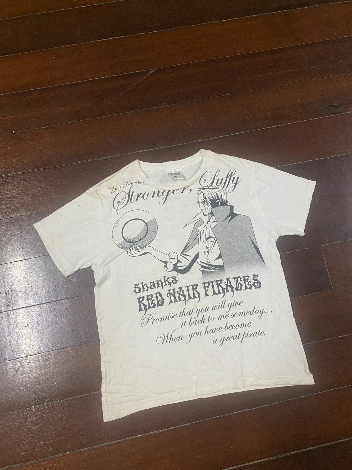 Anime Rare One Piece Shanks Modern over print tee Size US M / EU 48-50 / 2 - 2 Thumbnail