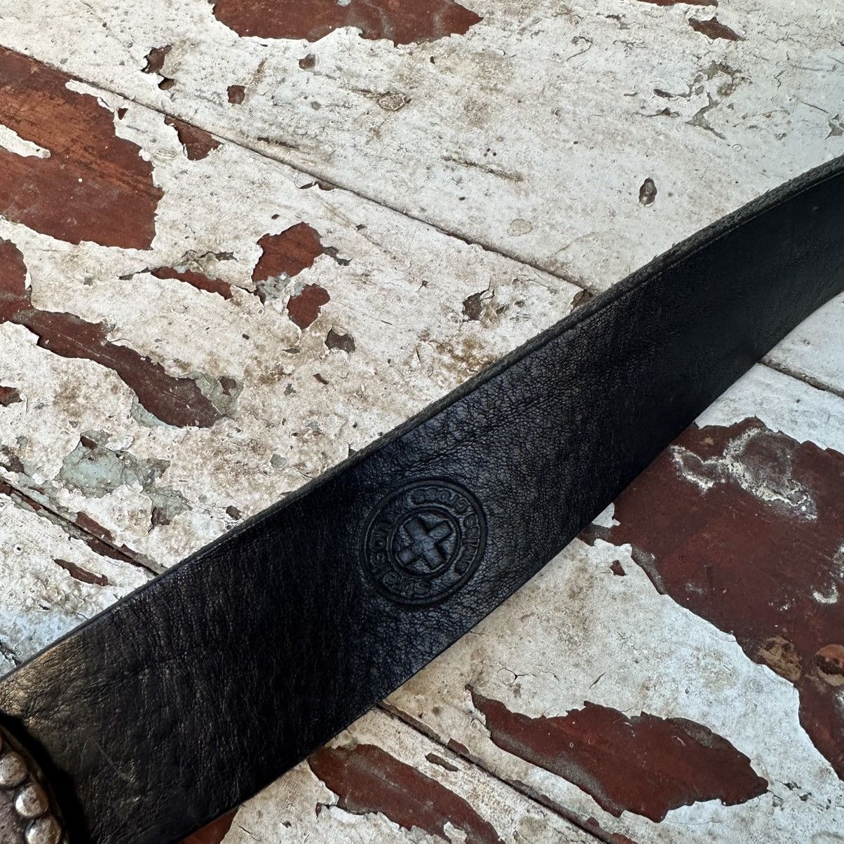 Japanese Brand Vintage Japan Leather Belt SC Size 93 cm Western Y2K 00s USA Size ONE SIZE - 6 Thumbnail