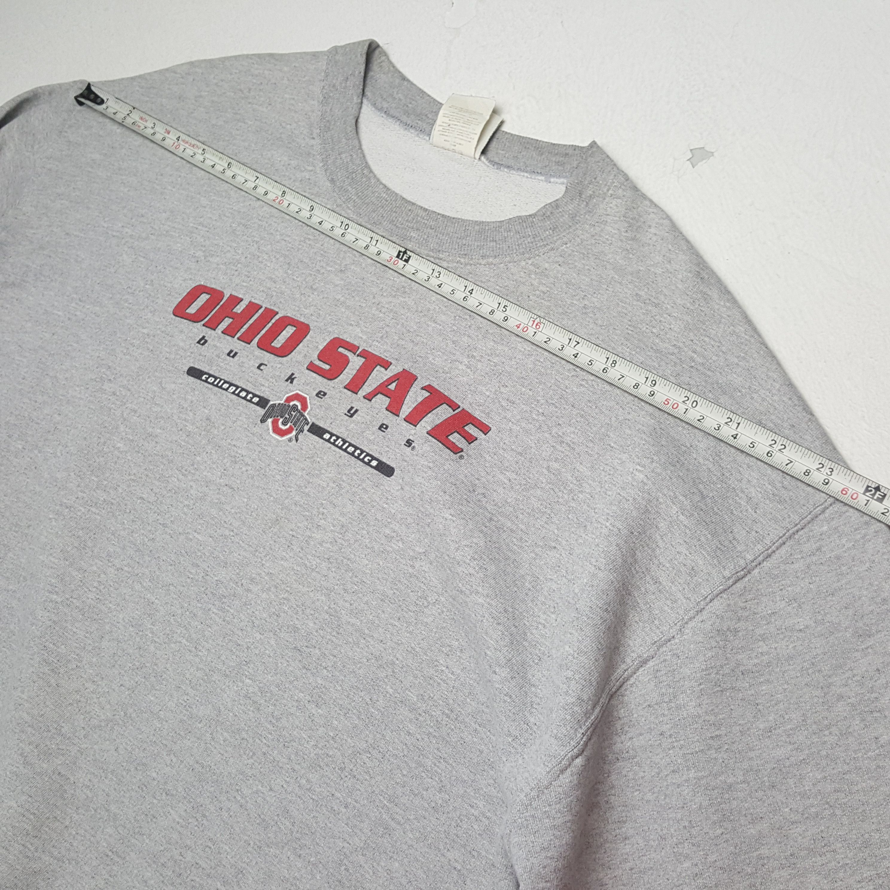 NFL × Vintage OHIO STATE BUCKEYES American Sports Sweatshirt Size US L / EU 52-54 / 3 - 4 Thumbnail