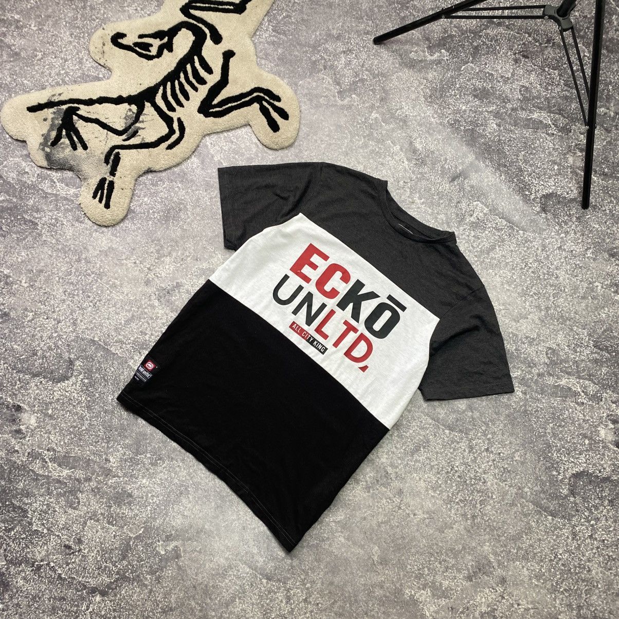 Ecko Unltd. Men’s Ecko Unlimited Big Logo y2k Japan skate tee Size US XL / EU 56 / 4 - 1 Thumbnail