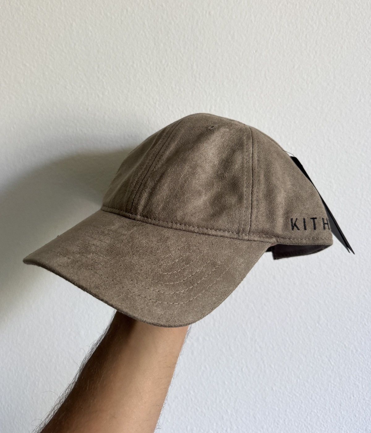 Kith Kith Decon Suede Cap Taupe Size ONE SIZE - 1 Thumbnail