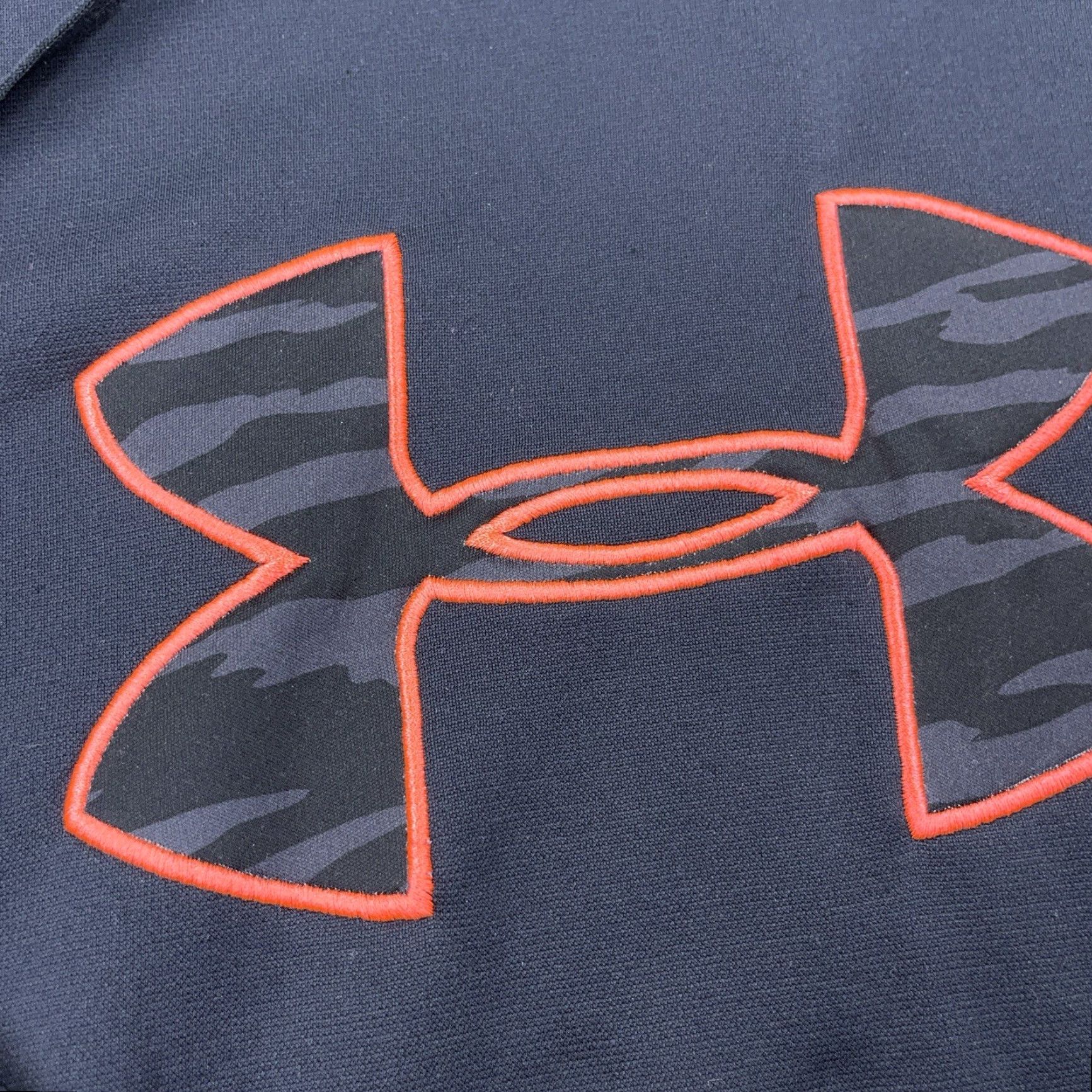 Under Armour Under Armor Hoodie Women Large Black Red Storm Semi Fitted Cold Gear Sweatshirt Size L / US 10 / IT 46 - 3 Thumbnail