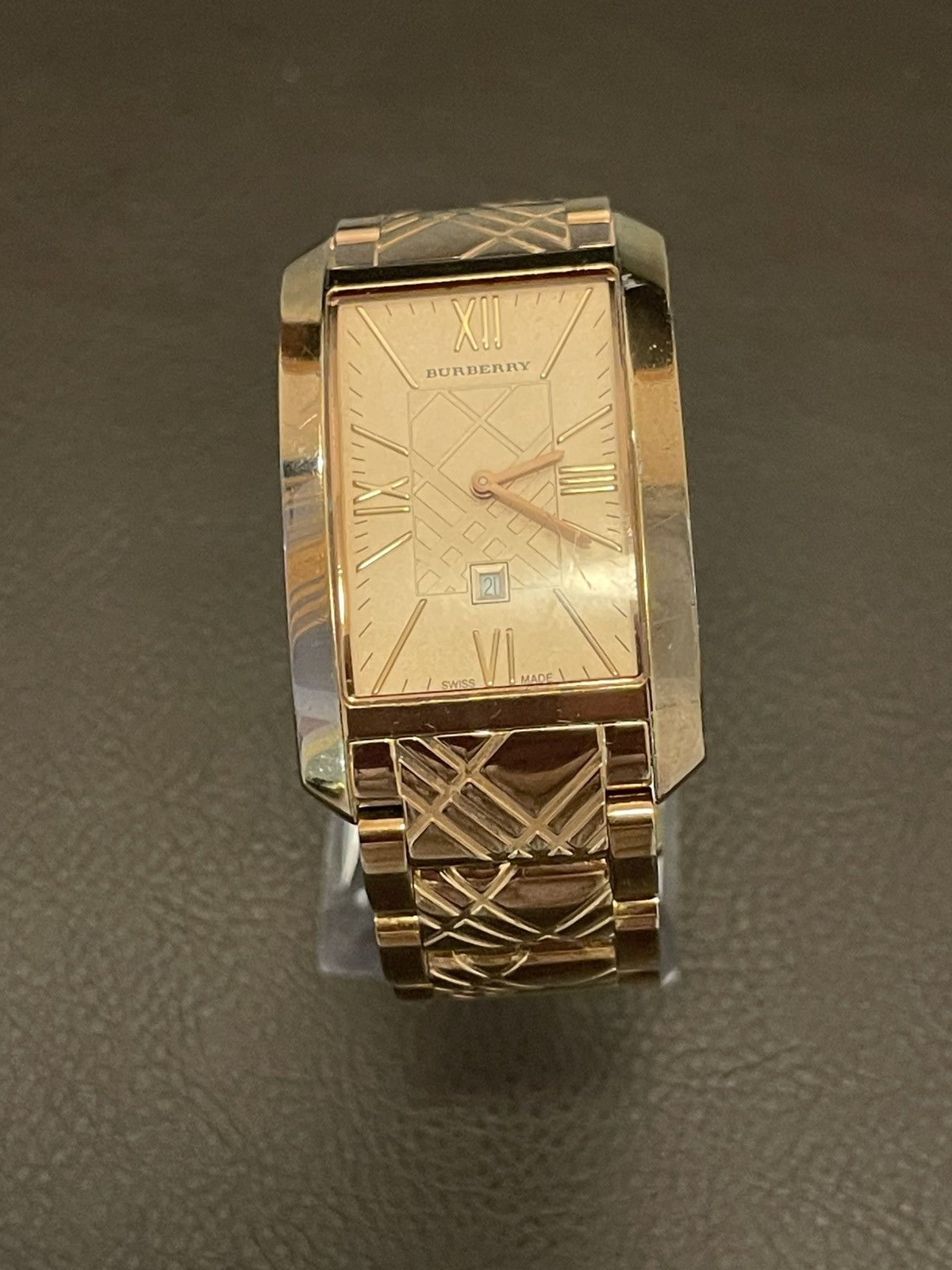Burberry Burberry Swiss Rose gold watch Size ONE SIZE - 1 Thumbnail