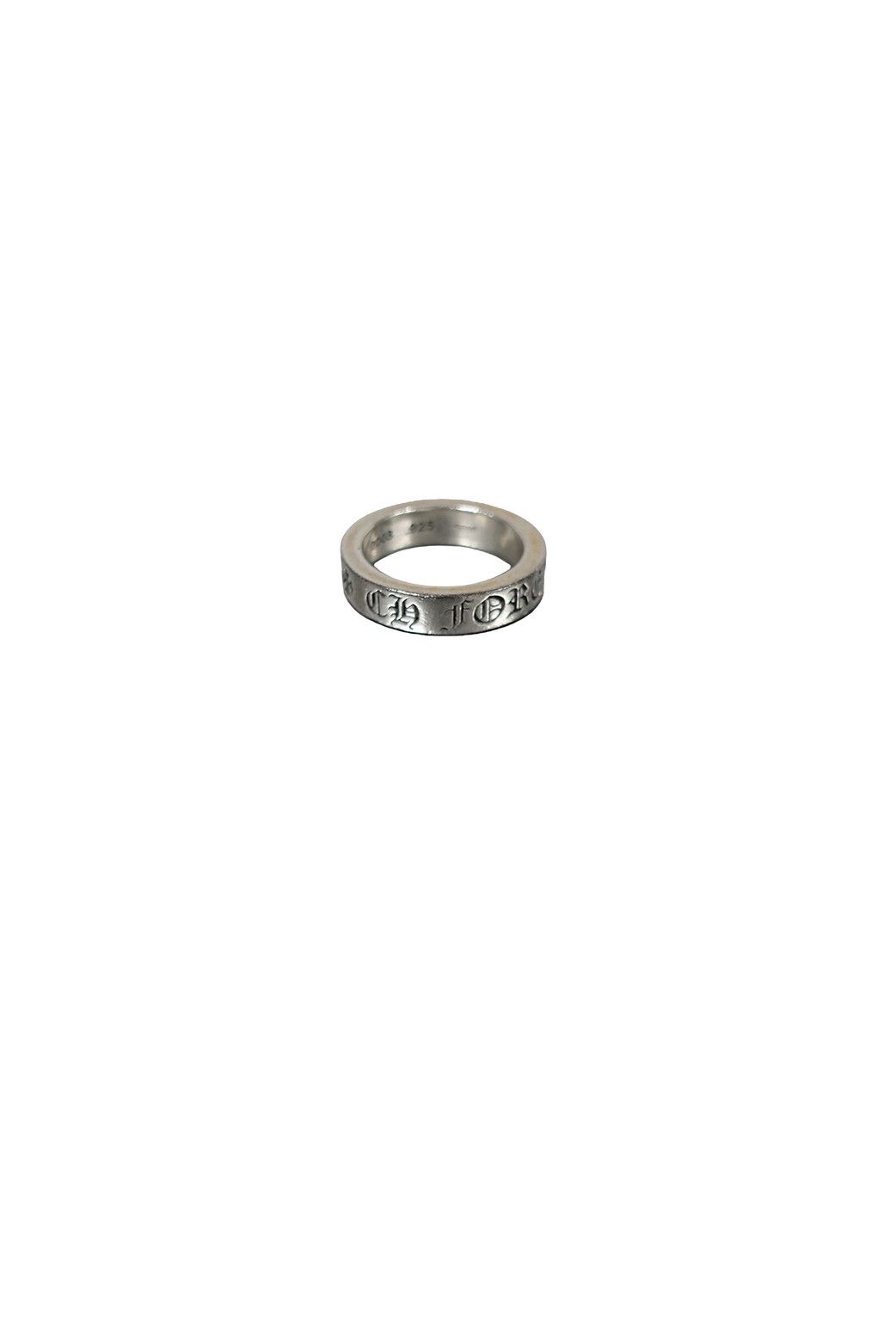 CHROME HEARTS SILVER FOREVER SPACER RING