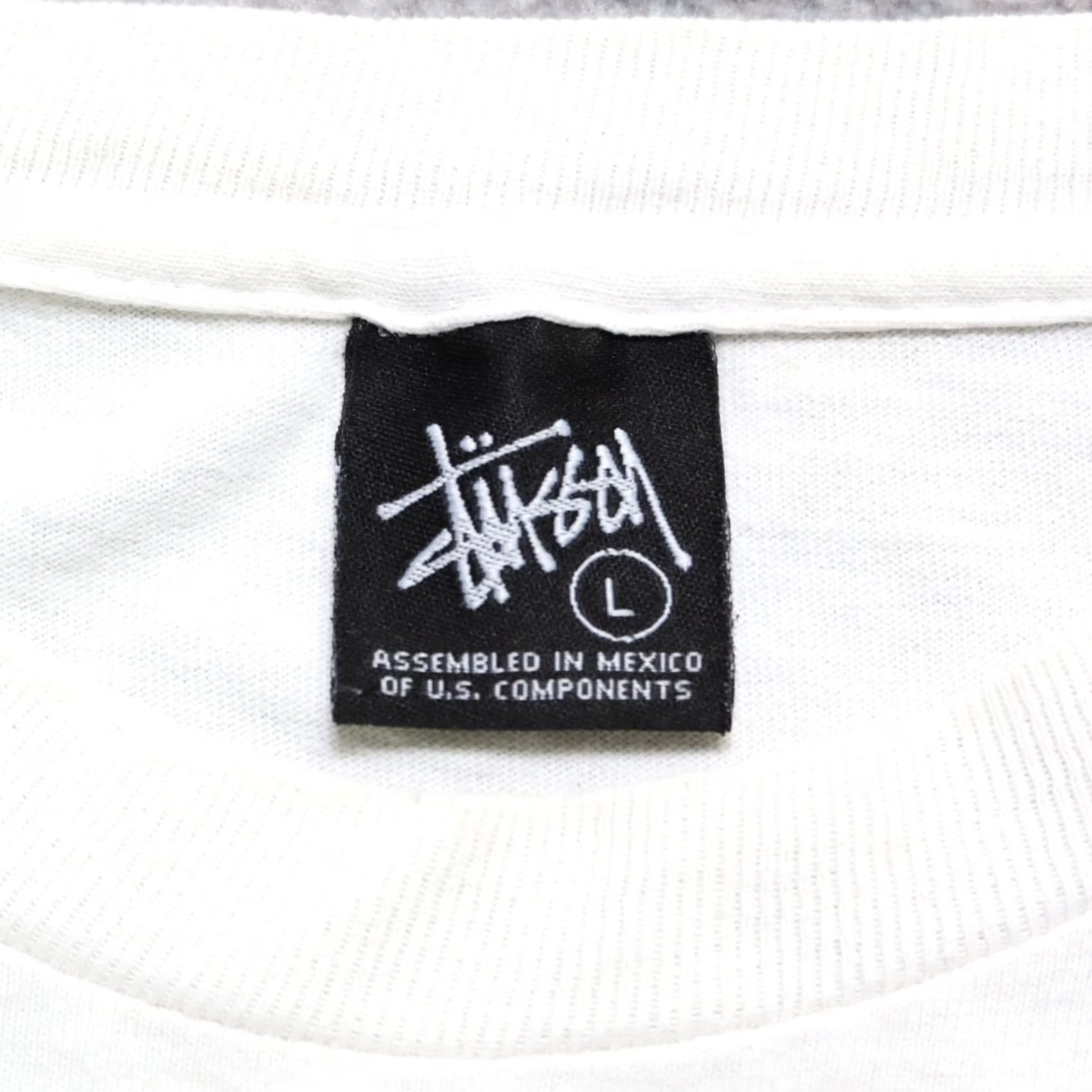 Vintage VINTAGE Stussy West Coast Rush Tour Shirt Mens L White 2005 Jan? Size US L / EU 52-54 / 3 - 7 Thumbnail