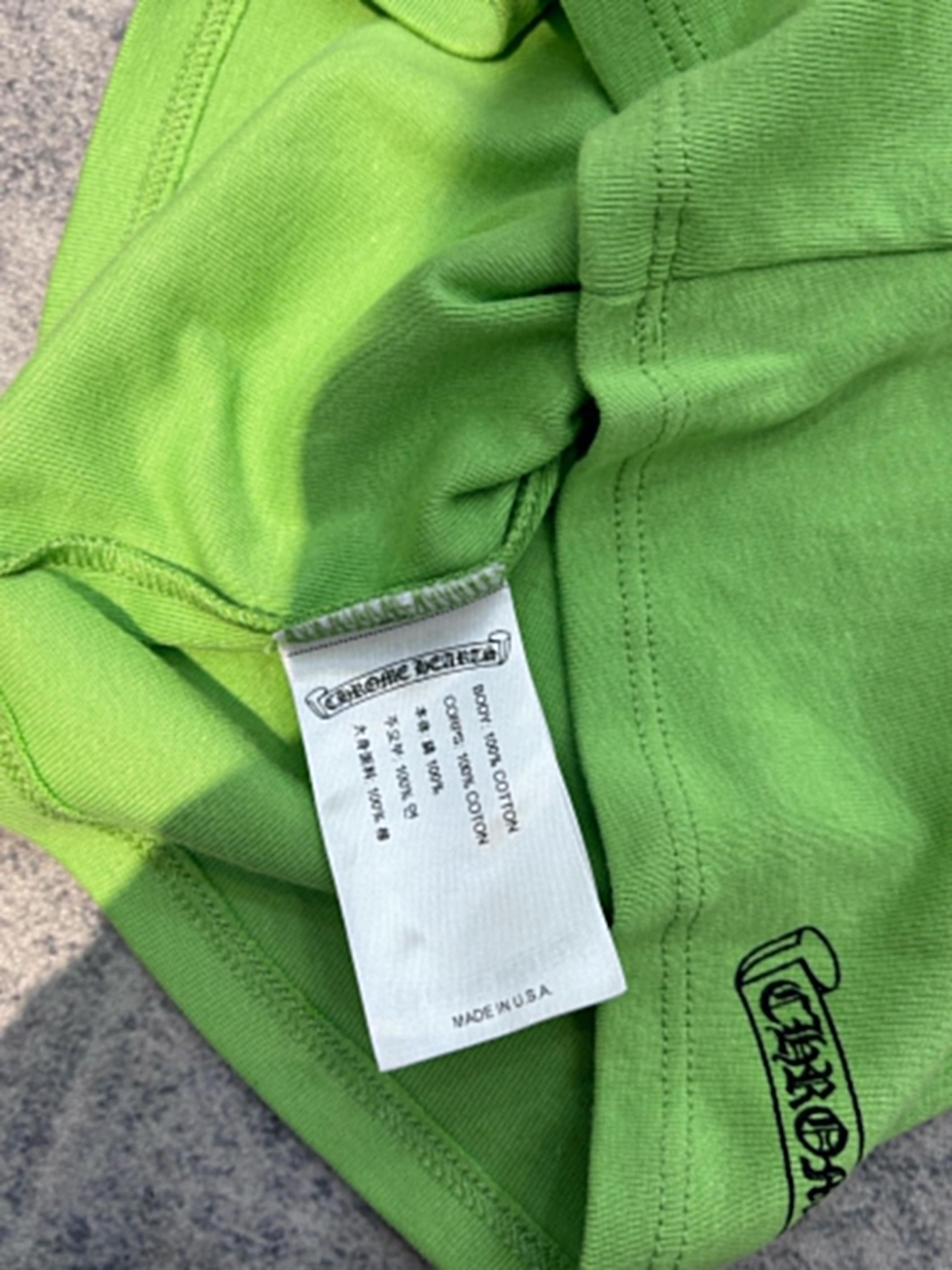 Chrome Hearts CHROME HEARTS Matty Boy Green Limited Short Sleeve Tee Size S / US 4 / IT 40 - 10 Thumbnail