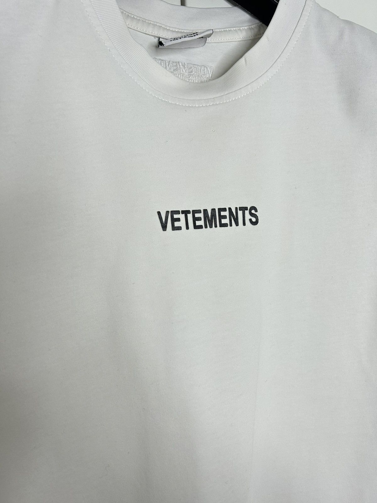 Vetements Vetements T shirt Size US S / EU 44-46 / 1 - 2 Thumbnail