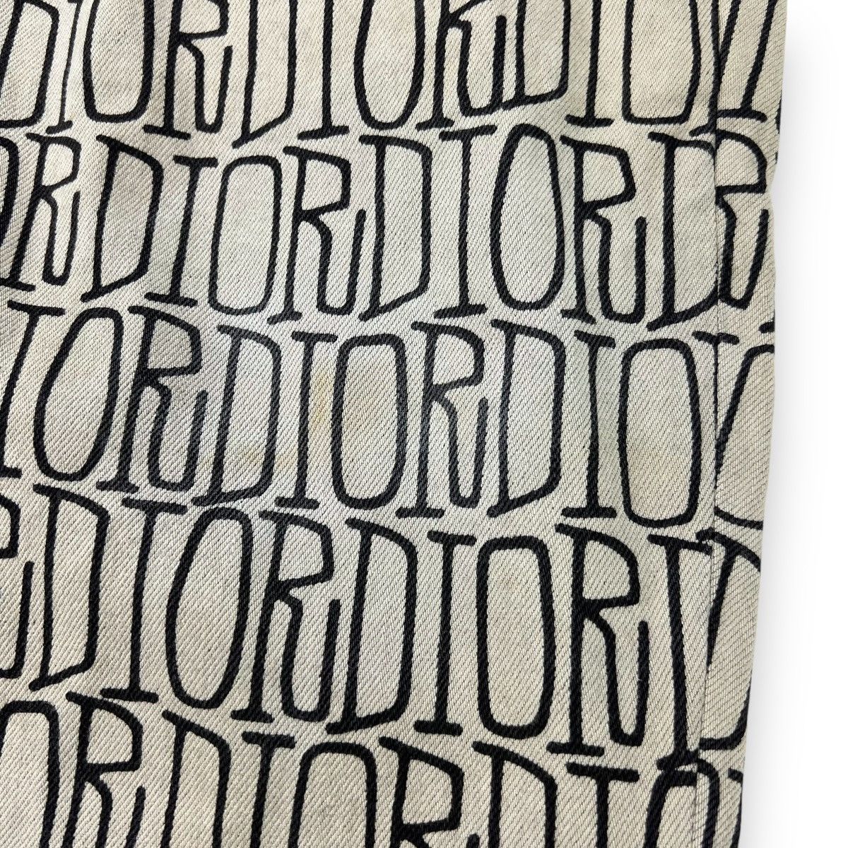 Dior Dior x Stussy All Over Jeans Size US 36 / EU 52 - 4 Thumbnail