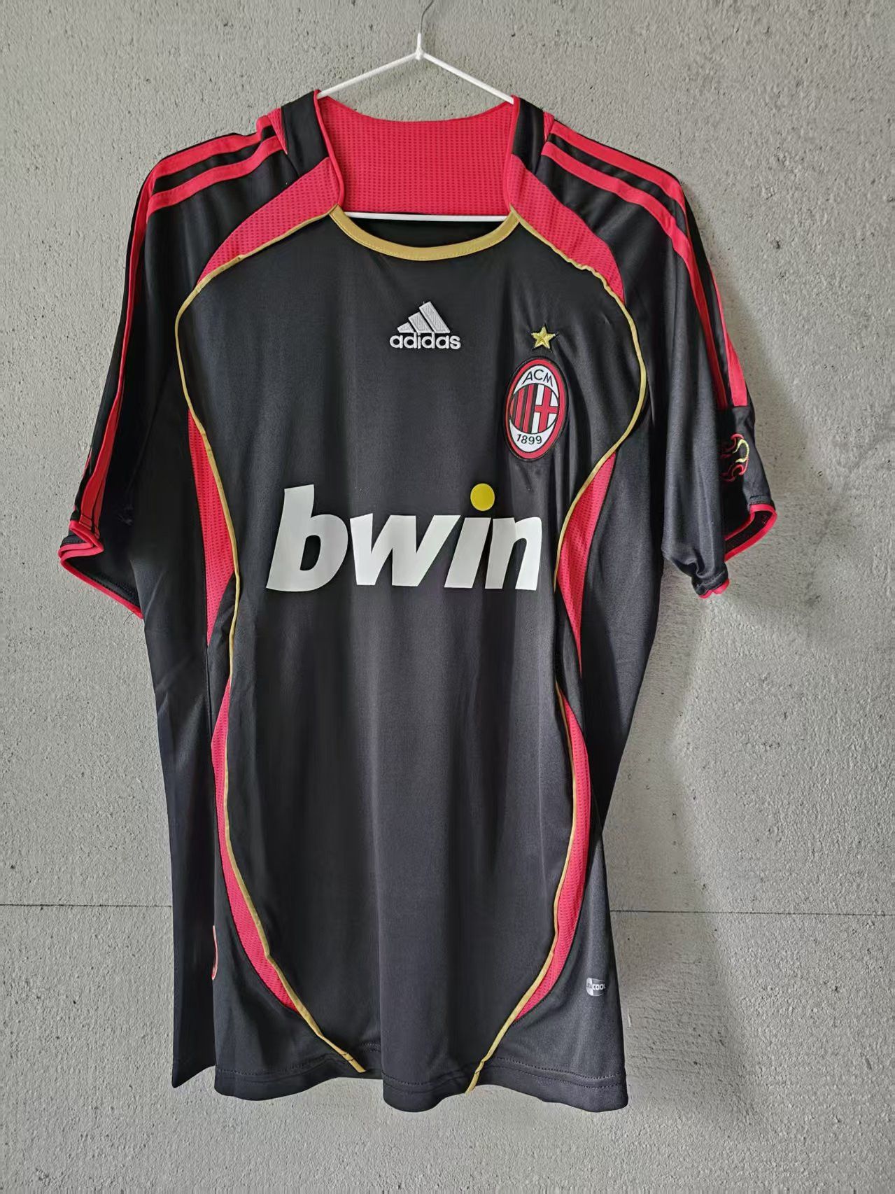 Other 2006 2007 AC Milan Jersey Black Size US XL / EU 56 / 4 - 1 Thumbnail