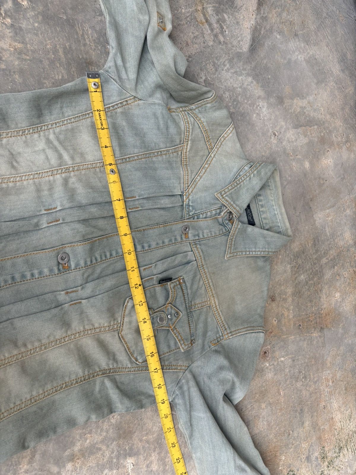 Tornado Mart Tornado Mart Refined Real Clothes Denim Jacket Size US M / EU 48-50 / 2 - 12 Thumbnail