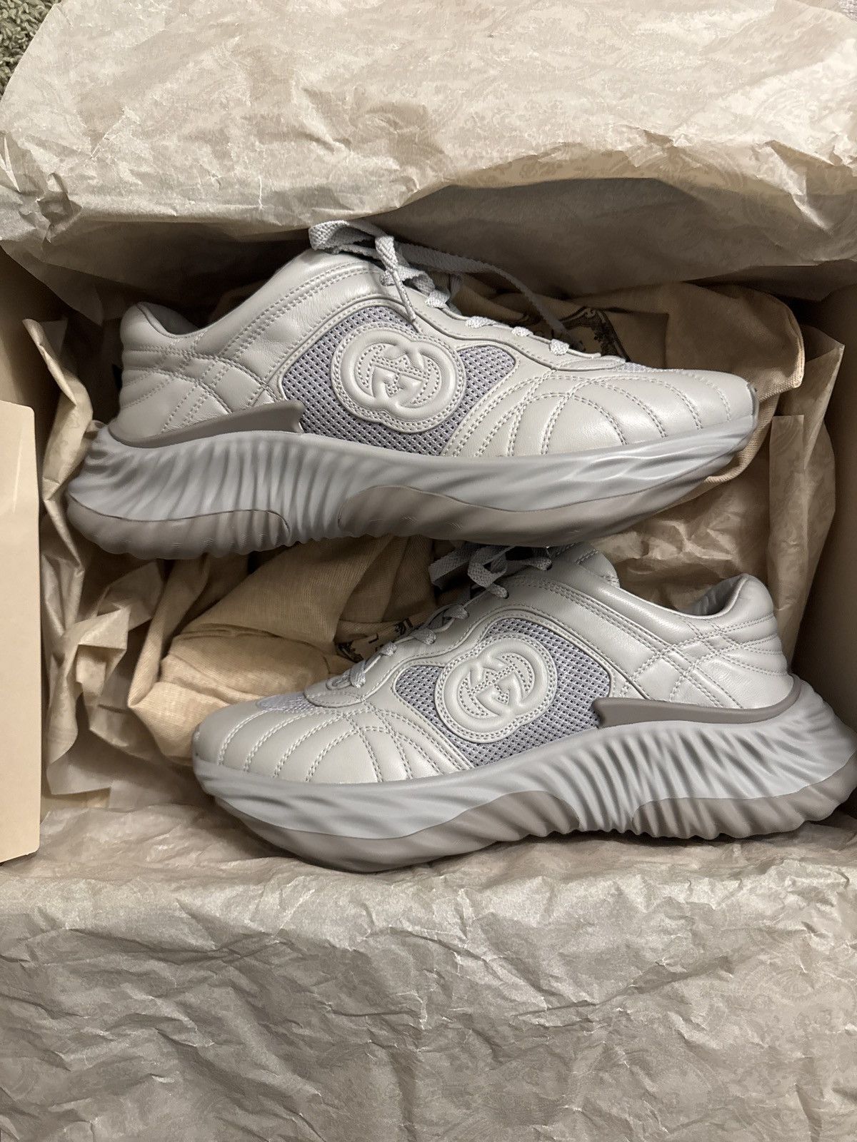 Gucci Gucci Ripple Grey Size US 9.5 / EU 42-43 - 1 Thumbnail