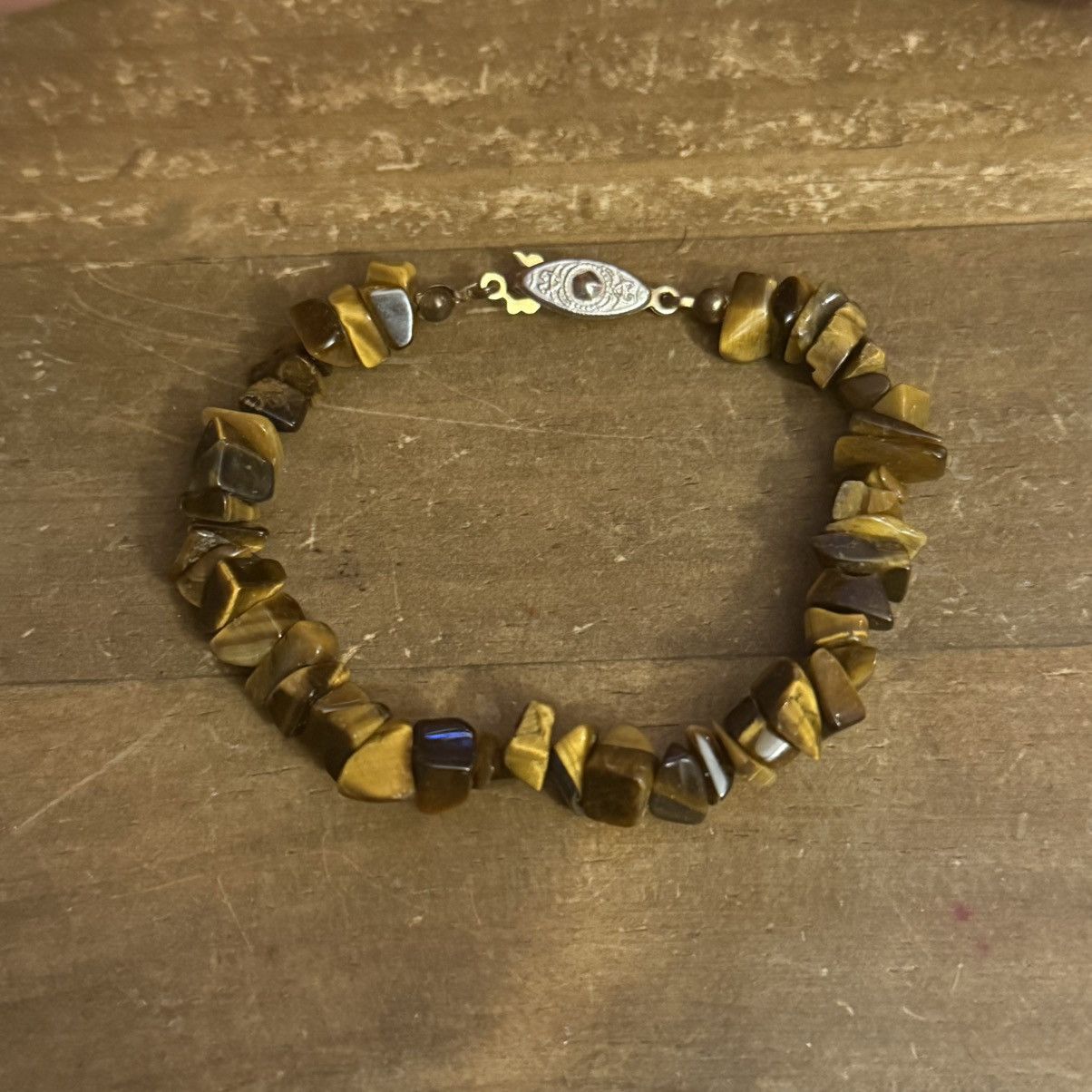Vintage Vintage Tigers eye chip bracelet Size ONE SIZE - 4 Thumbnail
