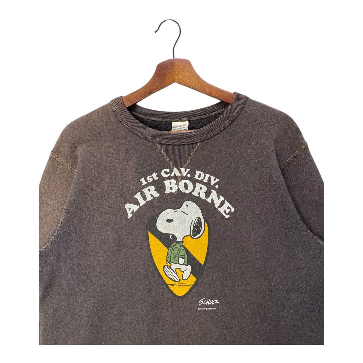 Buzz Rickson's Rare Snoopy X Buzz Rickson Military Air Borne Sweatshirts Size US L / EU 52-54 / 3 - 2 Thumbnail